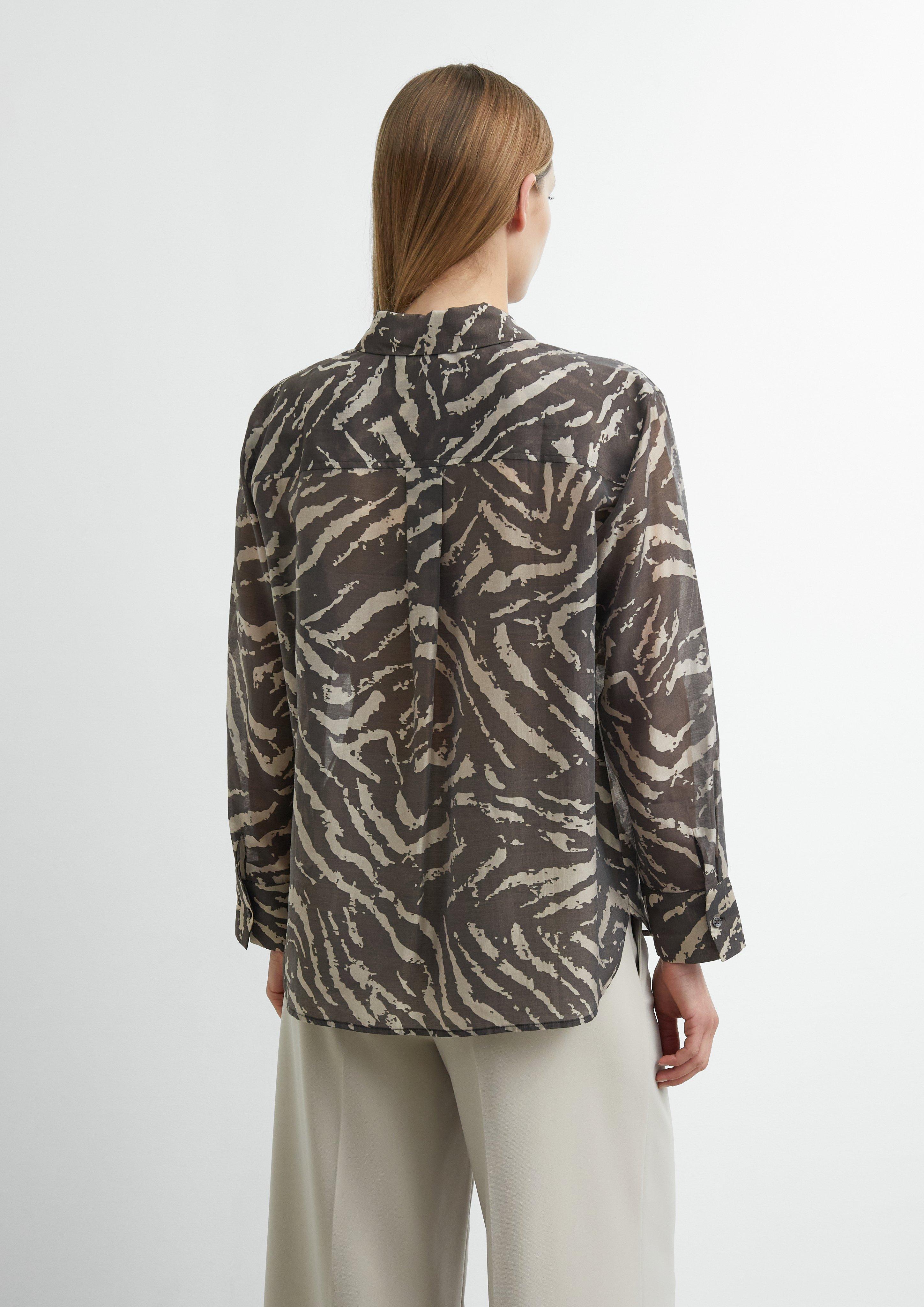 Shirt made from a lightweight Lyocell blend in beige by COMMA