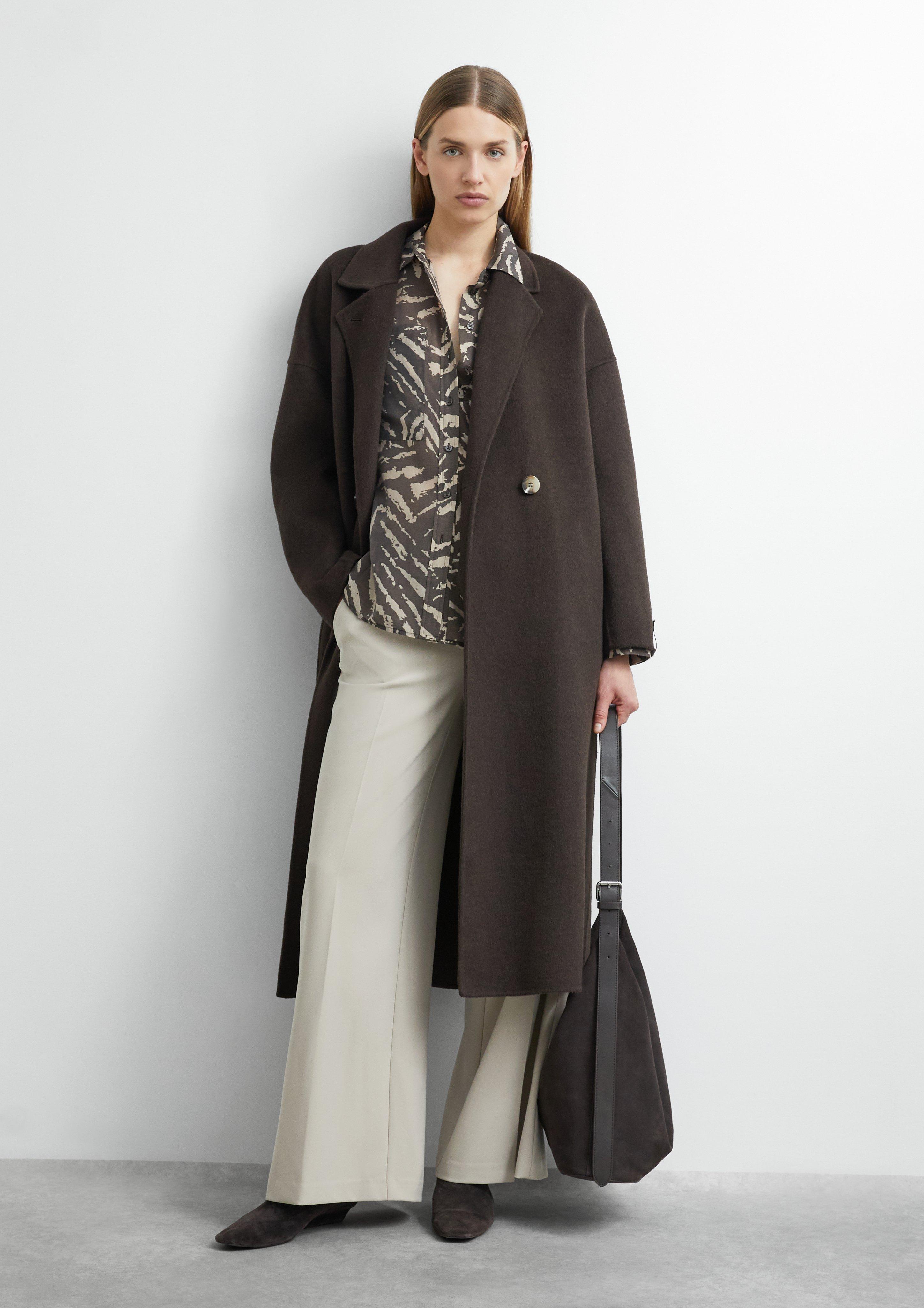 Shirt made from a lightweight Lyocell blend in beige by COMMA