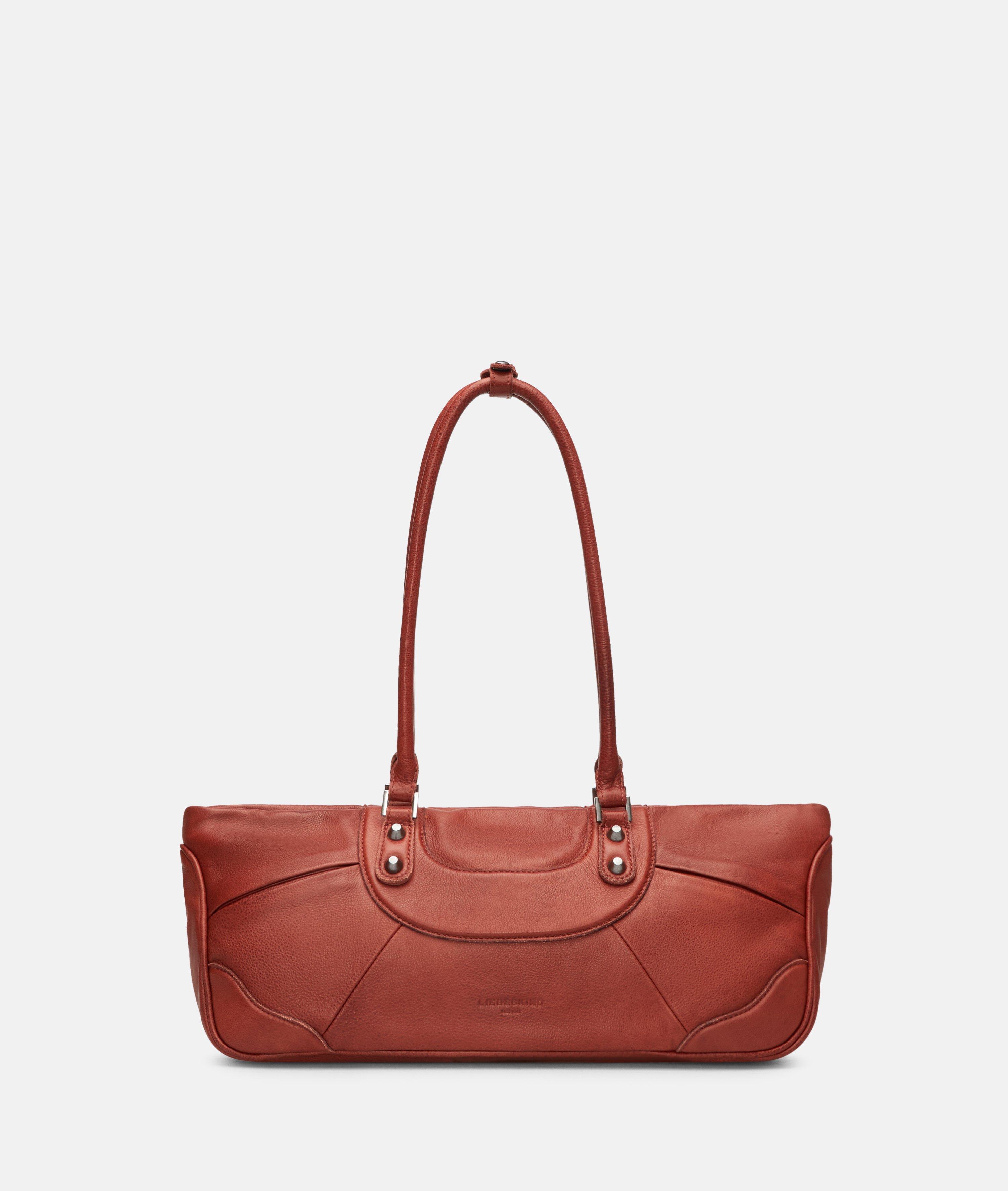 Women Practical bag made of soft yak leather in red by Liebeskind Berlin
