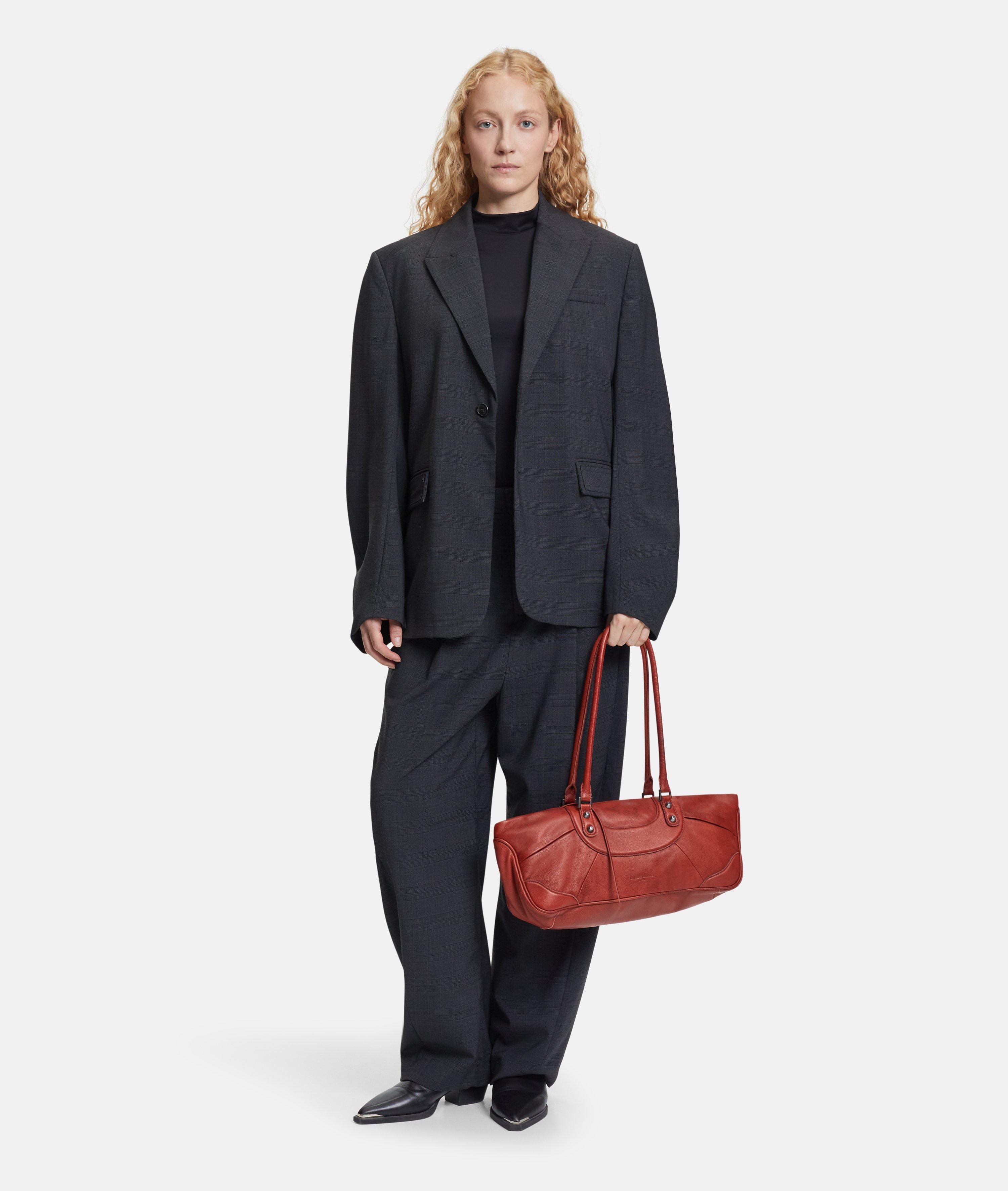Women Practical bag made of soft yak leather in red by Liebeskind Berlin