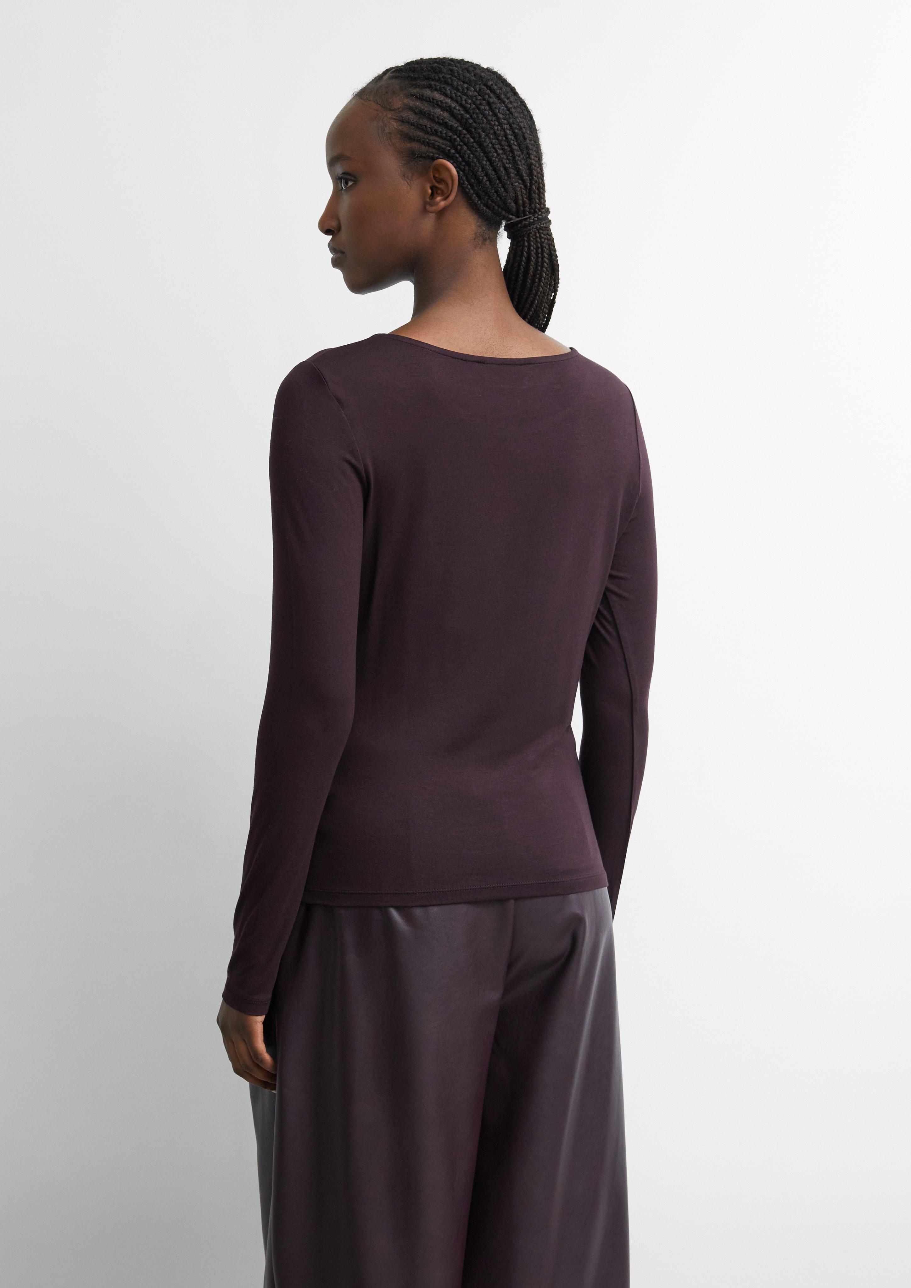 Femmes T-shirt en violet de COMMA