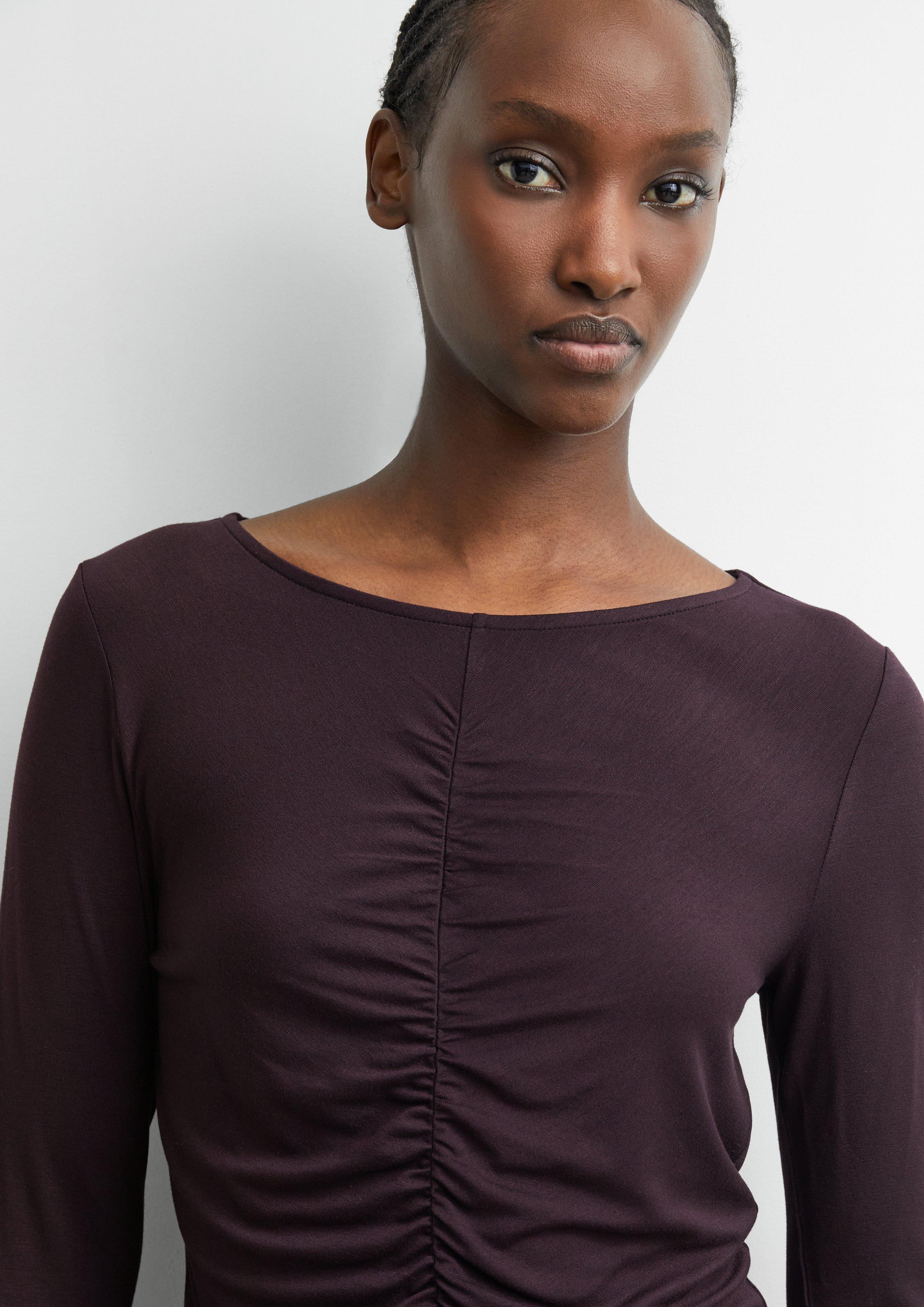 Femmes T-shirt en violet de COMMA