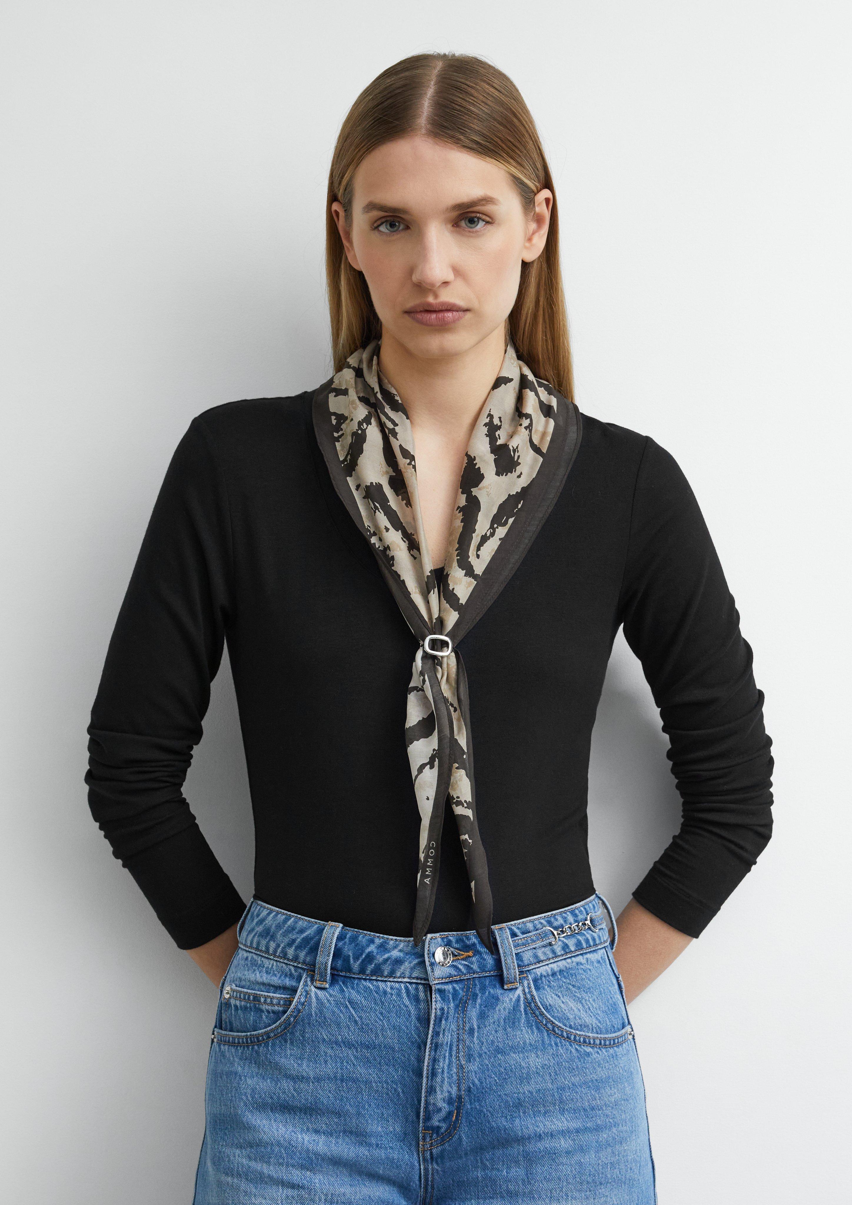 Foulard en beige de COMMA