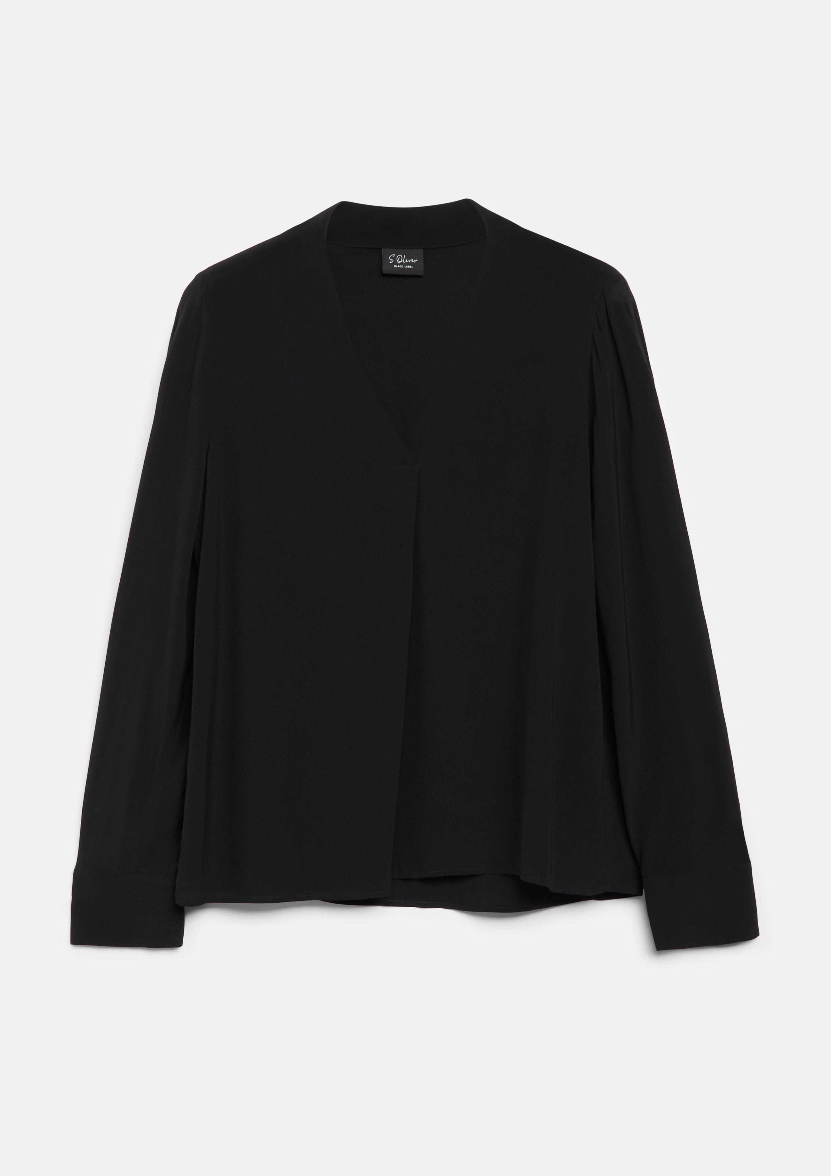 Damen Bluse in schwarz von s.Oliver BLACK LABEL