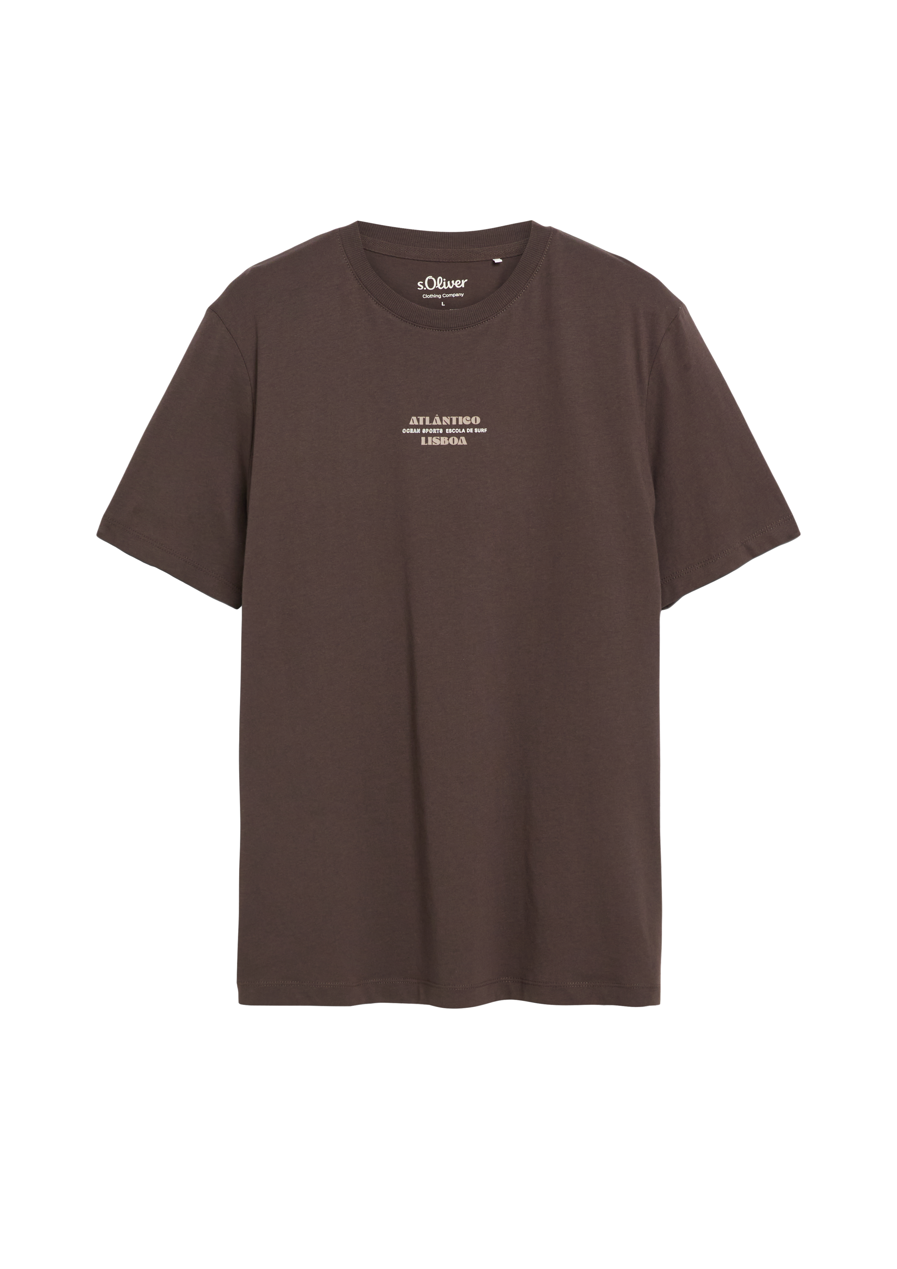 T-shirt met print op voorzijde