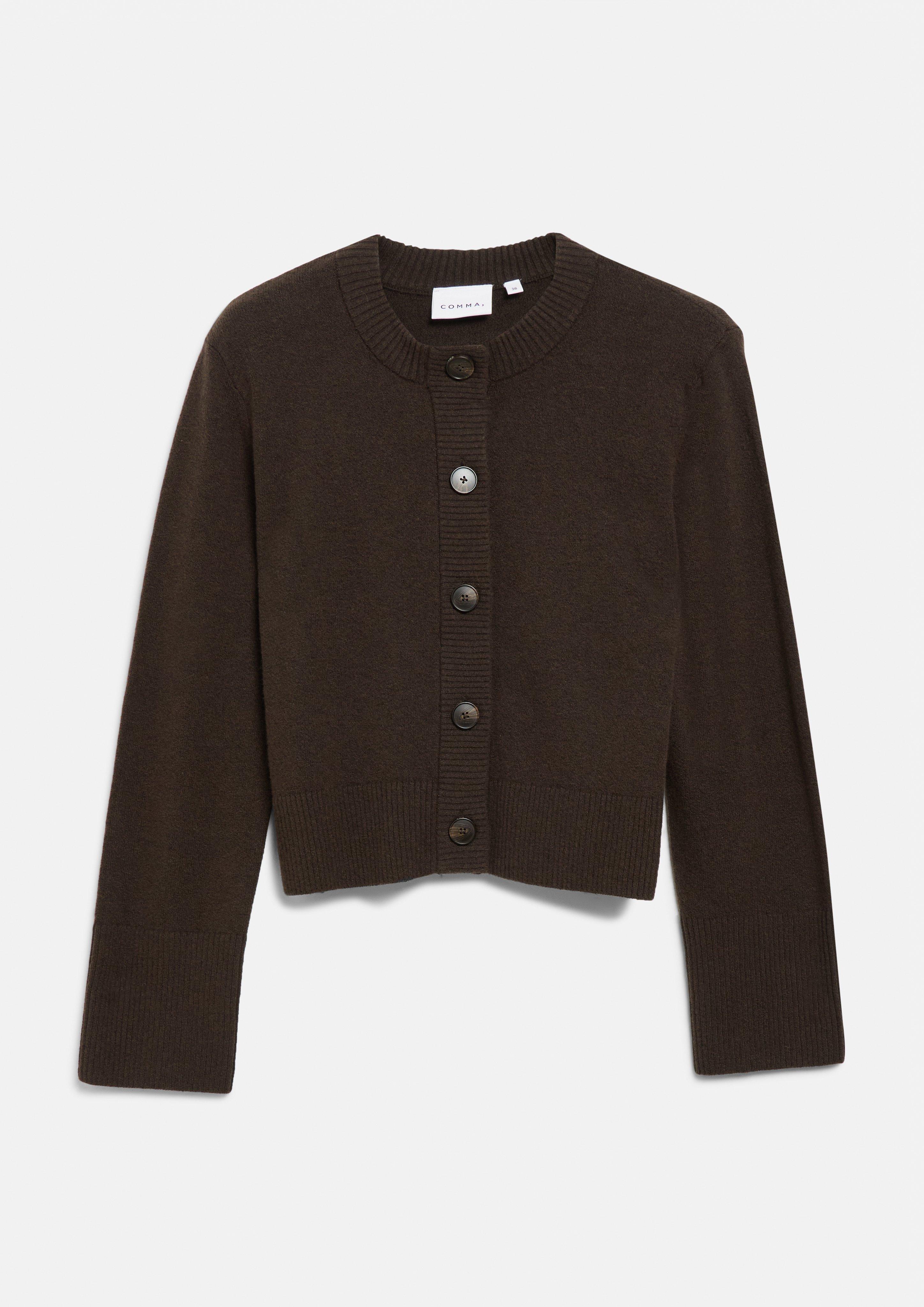 Cardigan in brown by COMMA