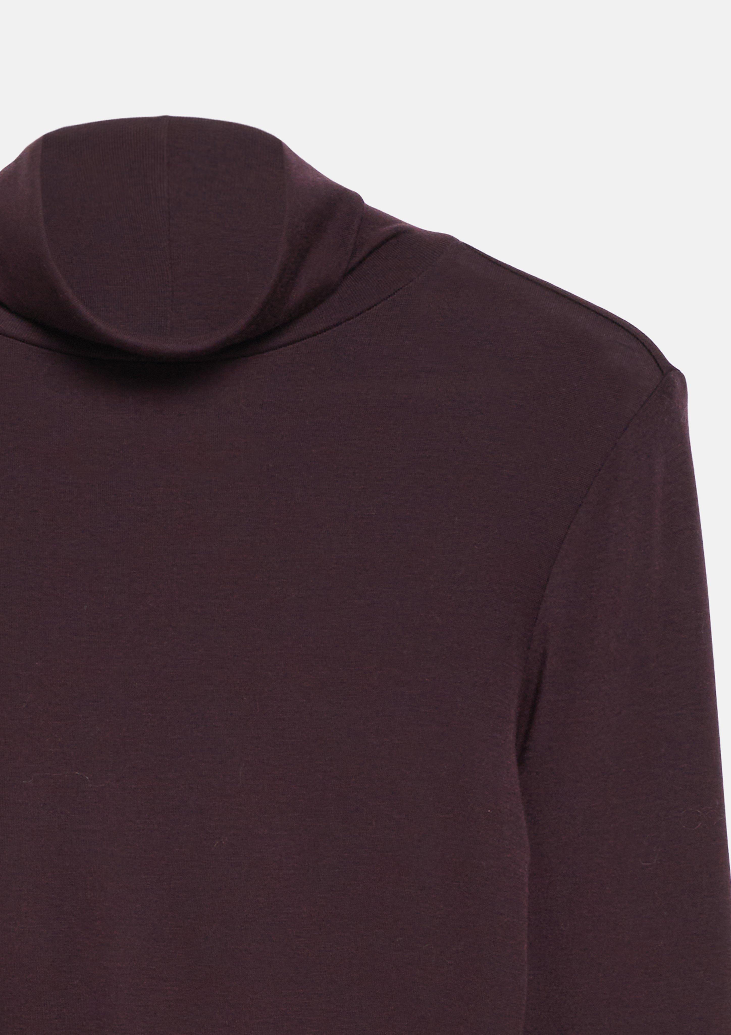 T-Shirt in lila von COMMA