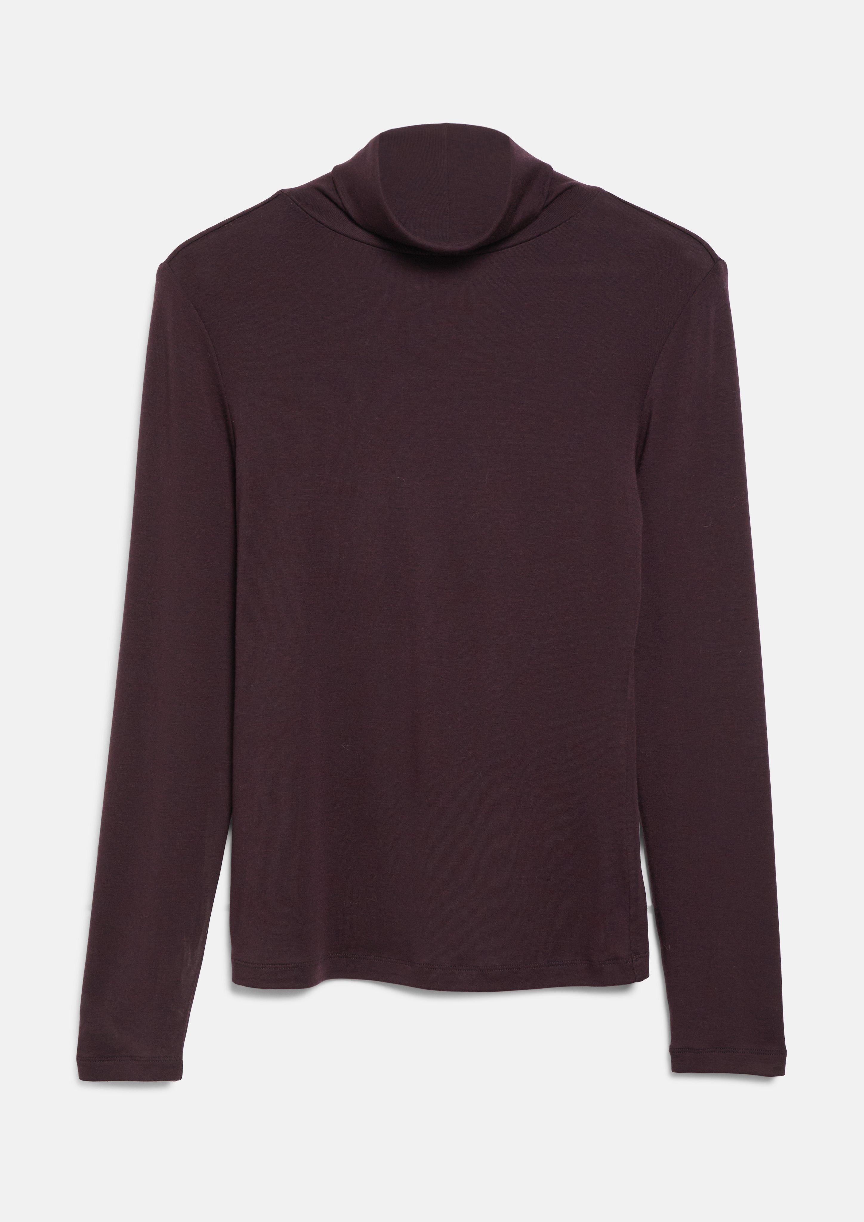 T-Shirt in lila von COMMA