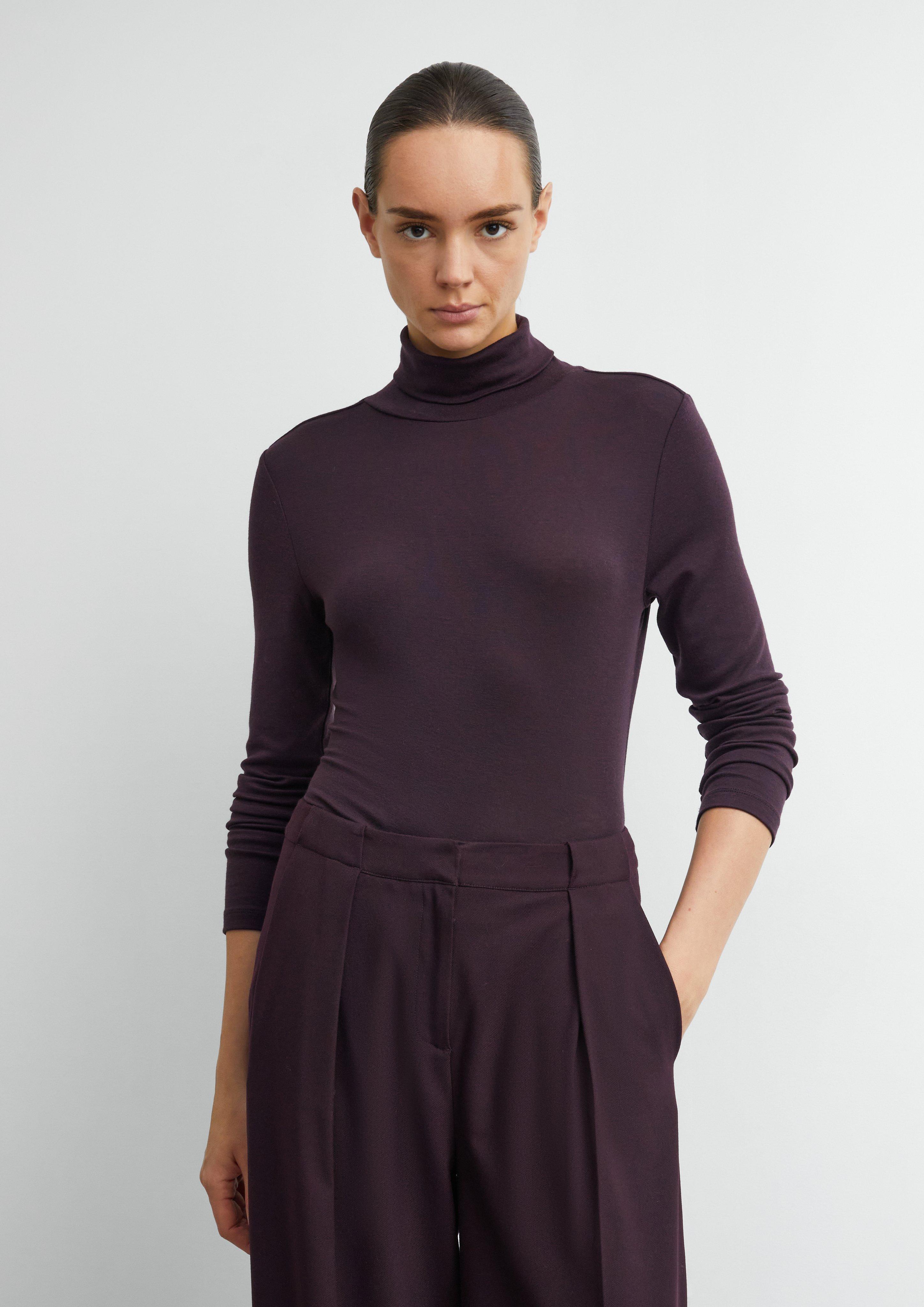 T-Shirt in aubergine von COMMA