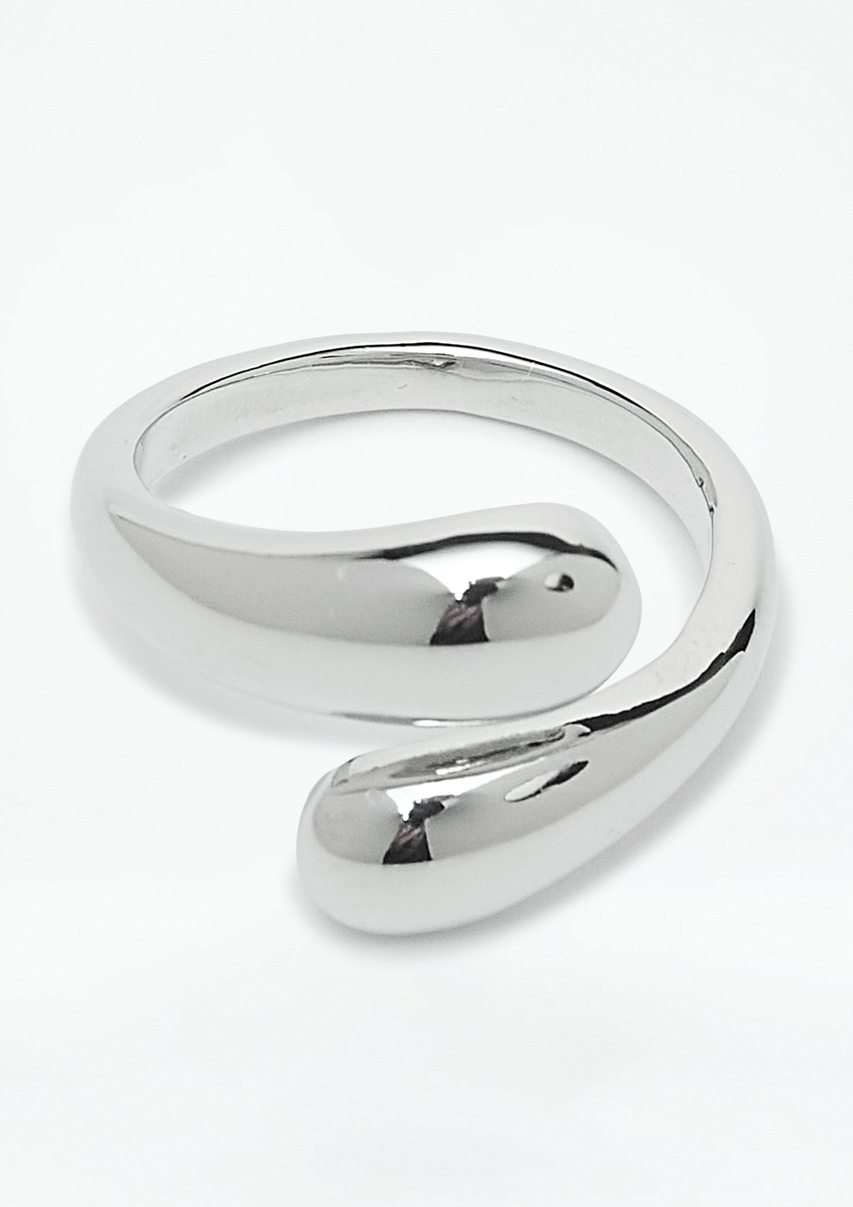 Mode Ring in Farbe silber von comma