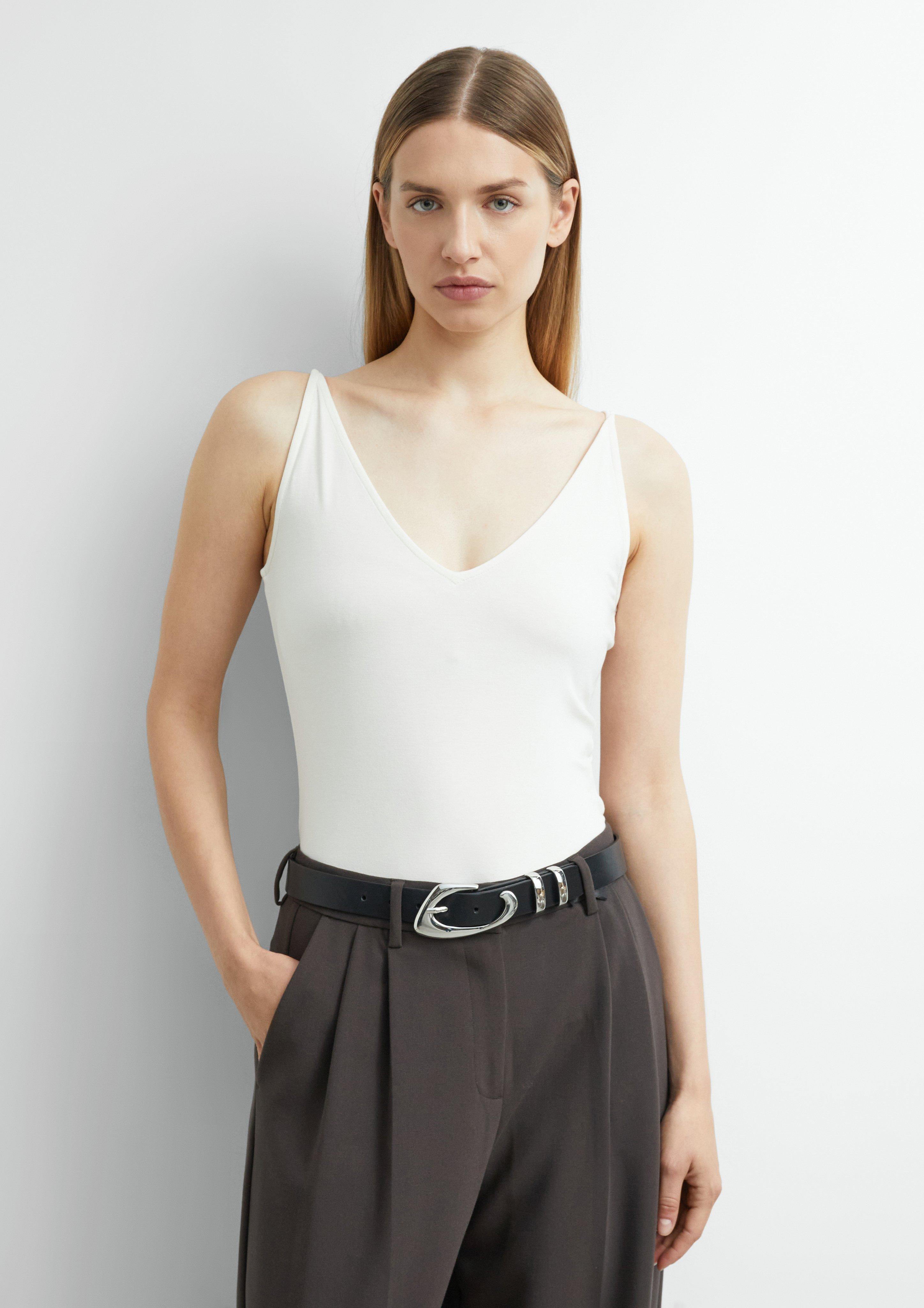 T-Shirt in cream by COMMA