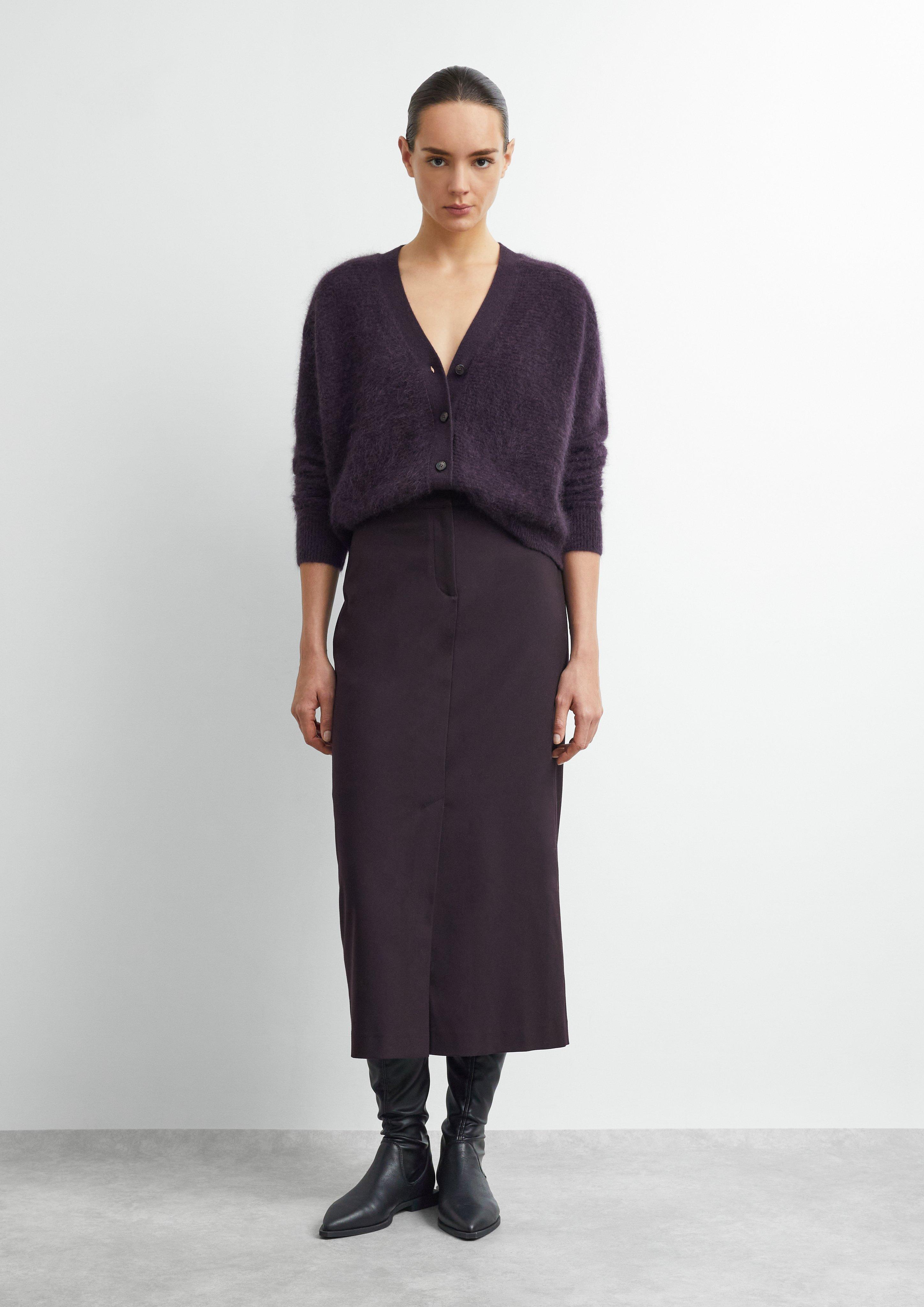 Women Skirt in purple by COMMA