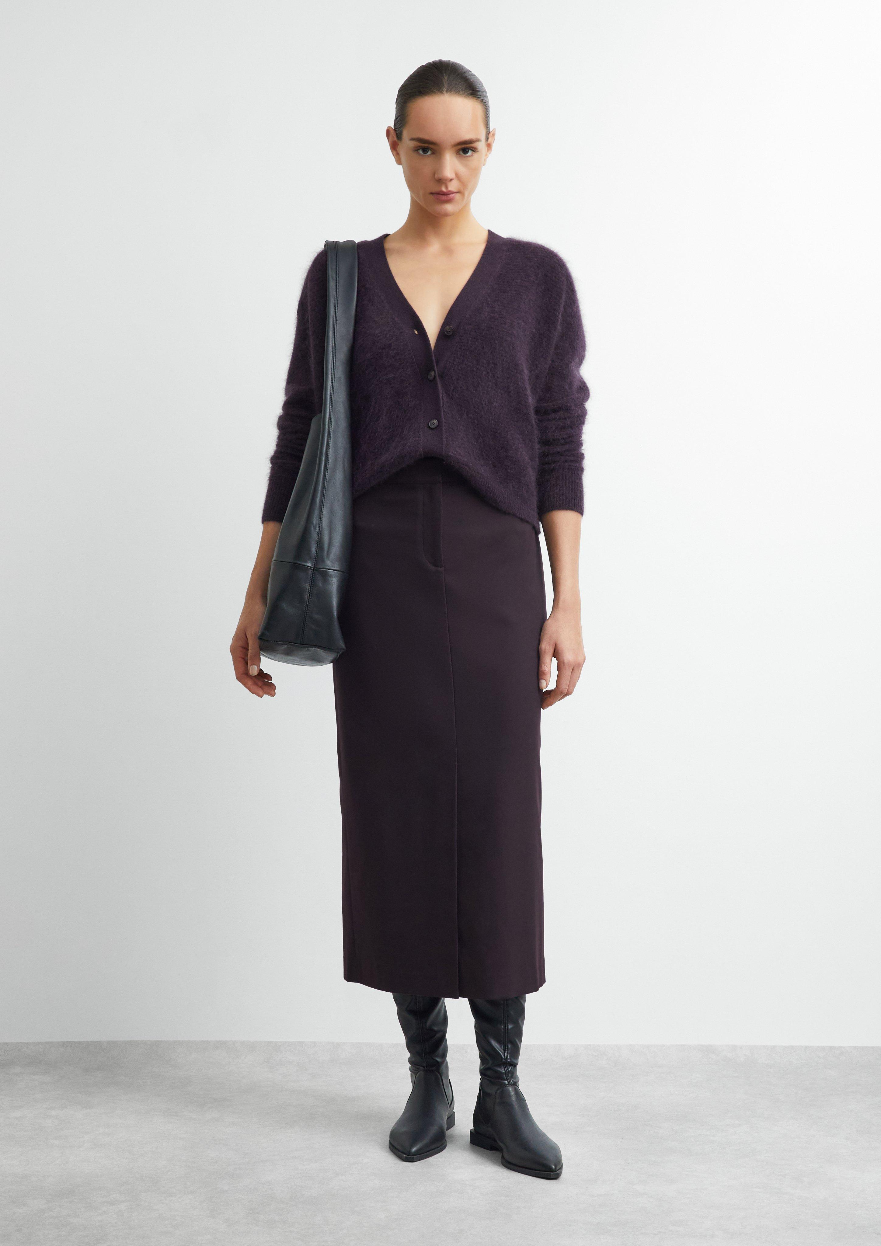 Women Skirt in purple by COMMA