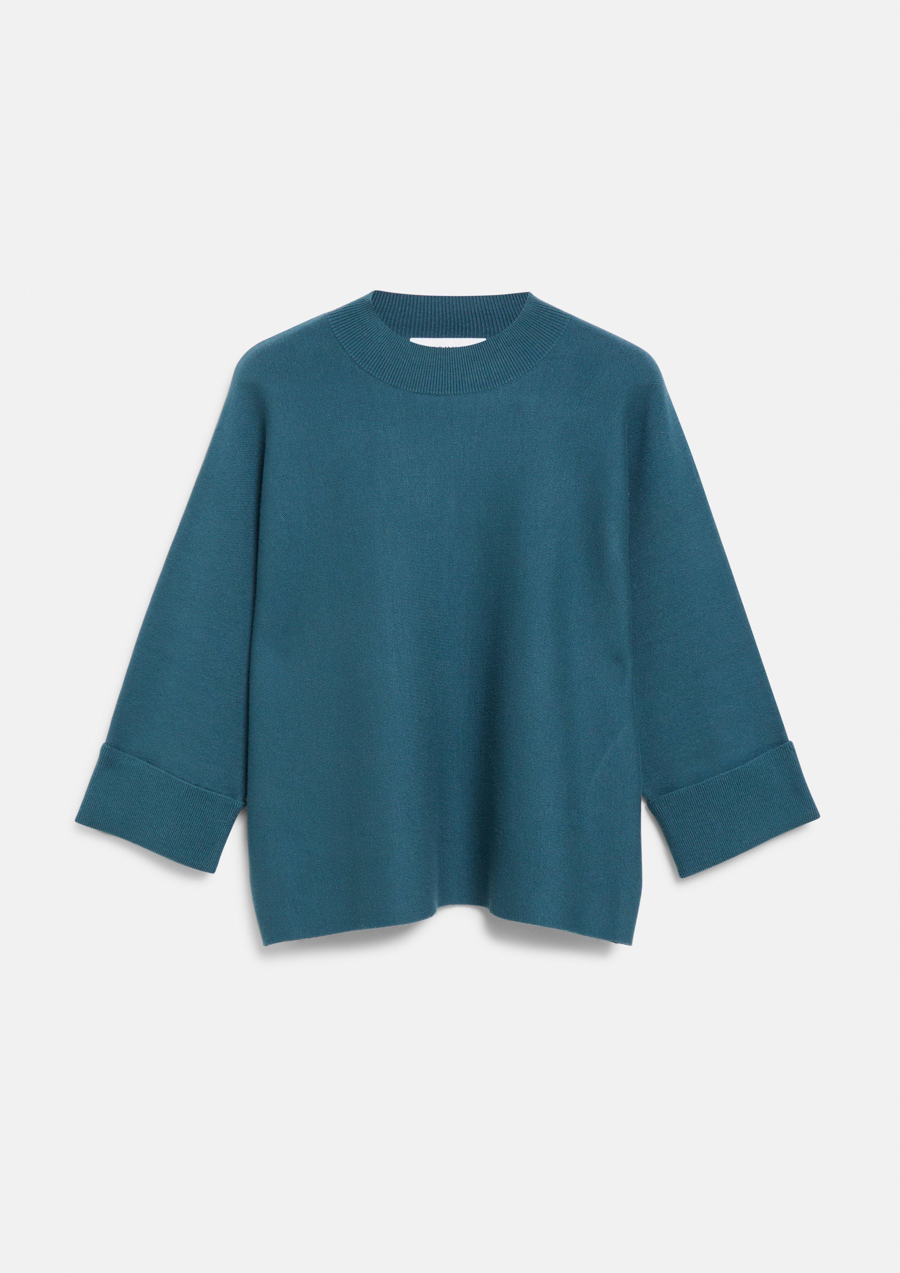 Veste en tricot en pétrole de COMMA