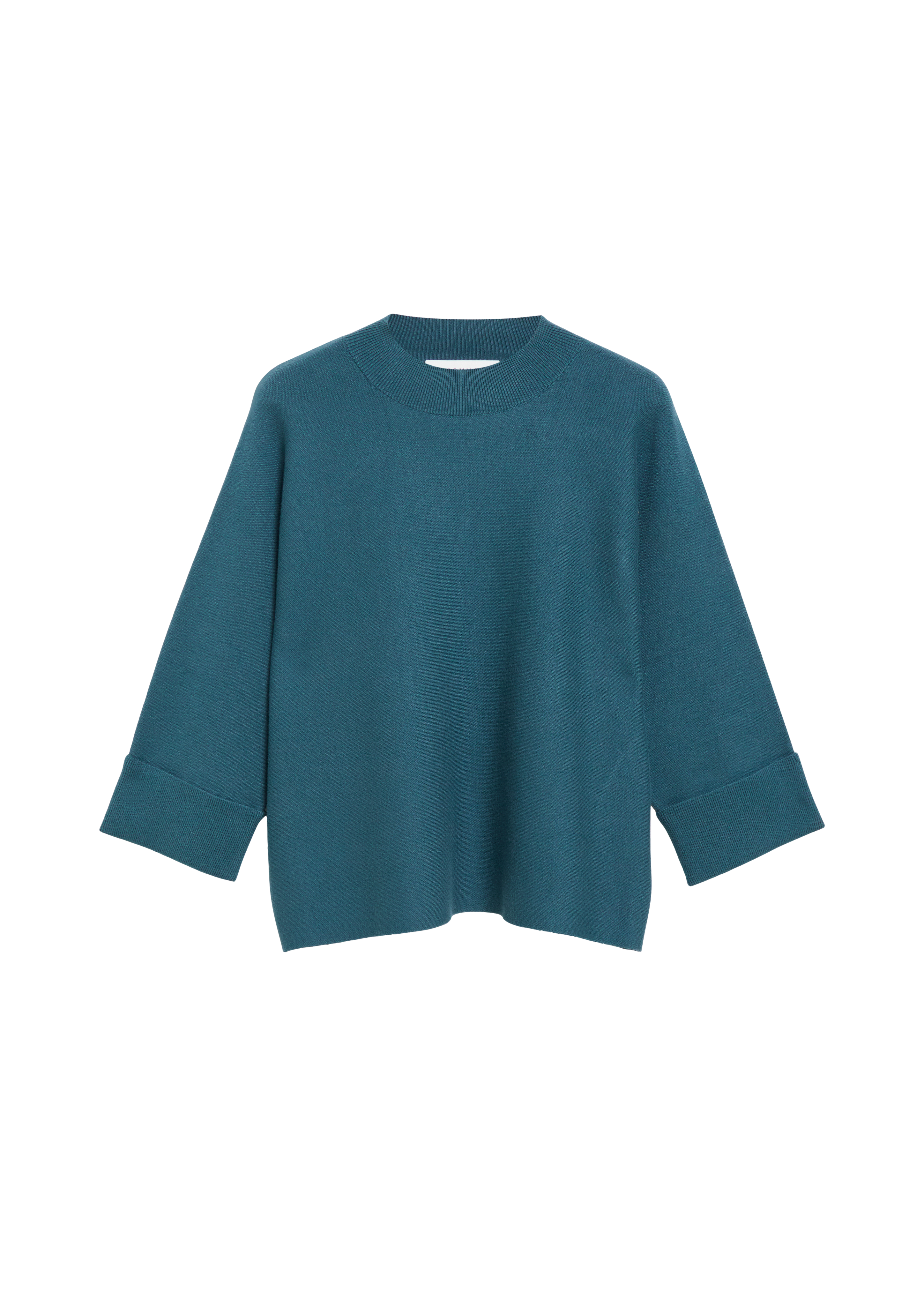 Poncho-trui van een viscose-mix