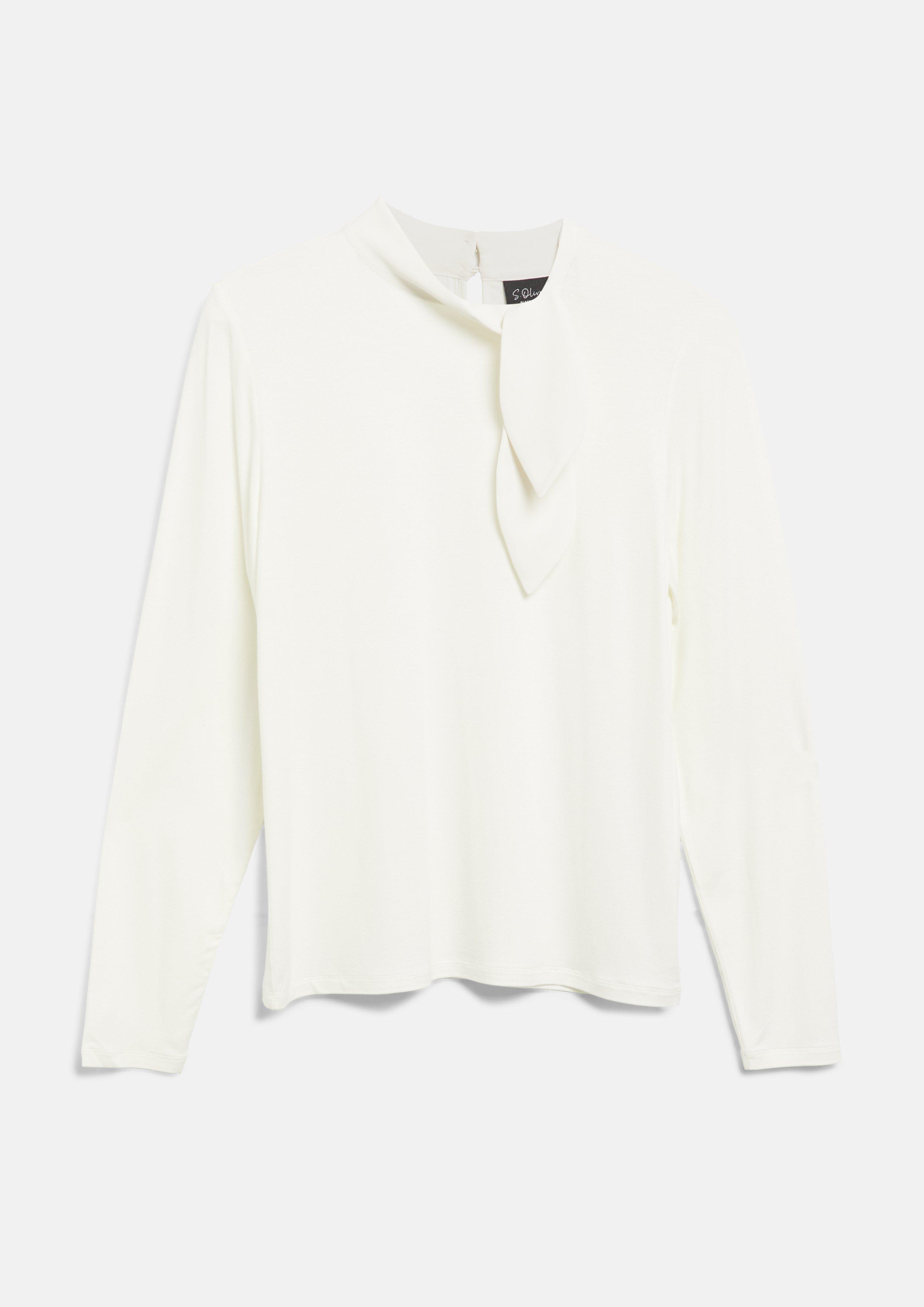 Damen T-Shirt in creme von s.Oliver BLACK LABEL