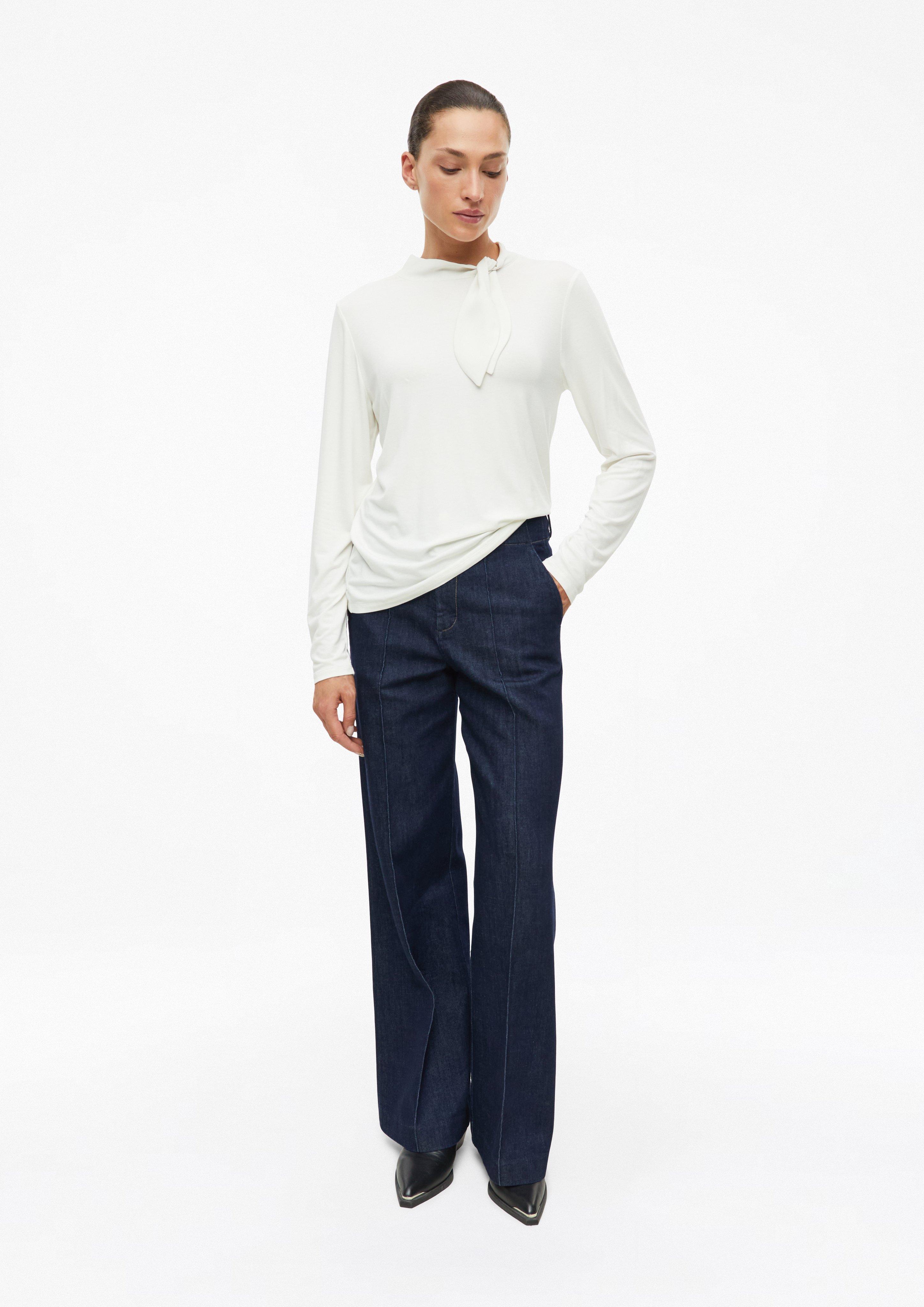 Damen T-Shirt in creme von s.Oliver BLACK LABEL