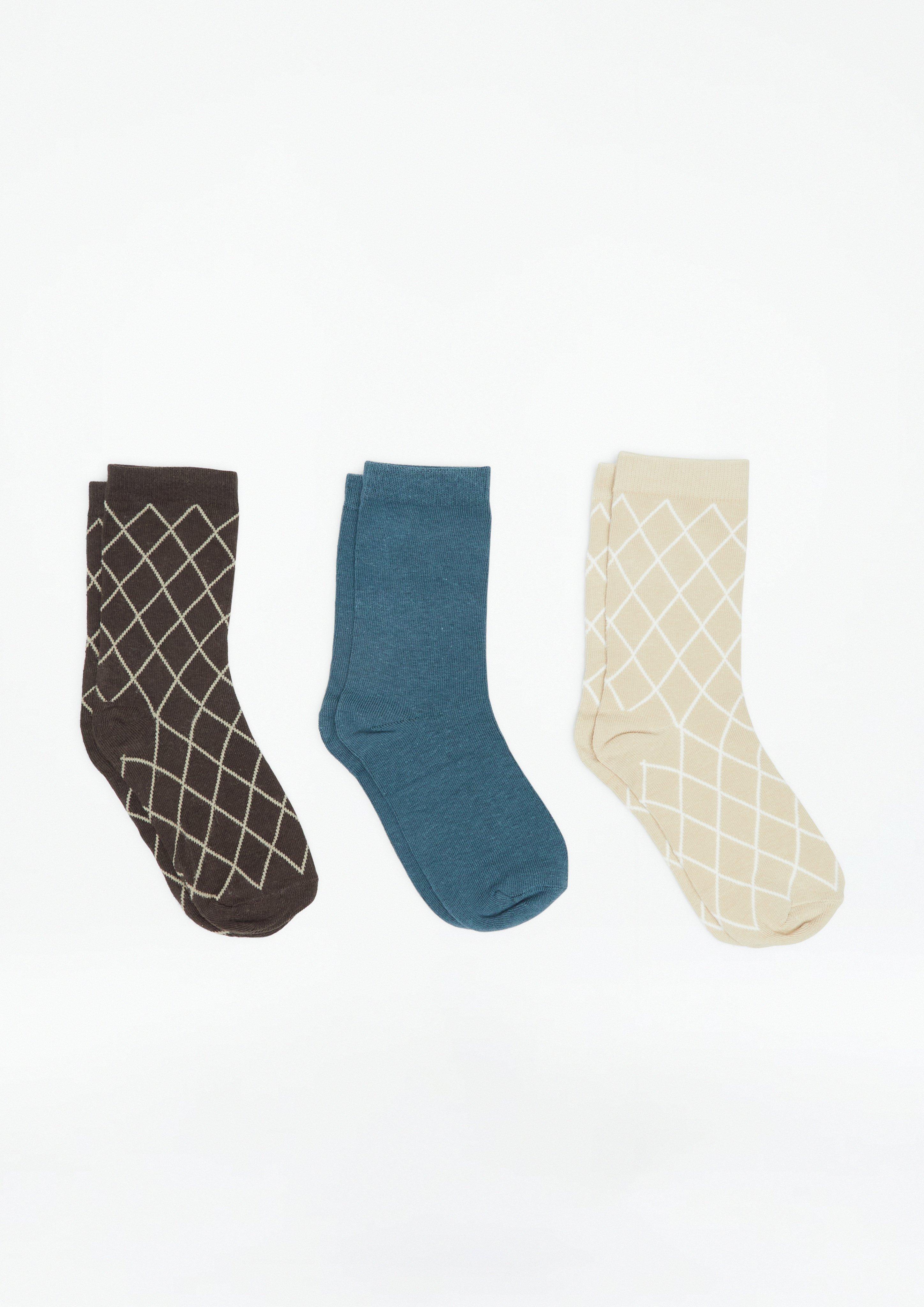 socks in beige by COMMA