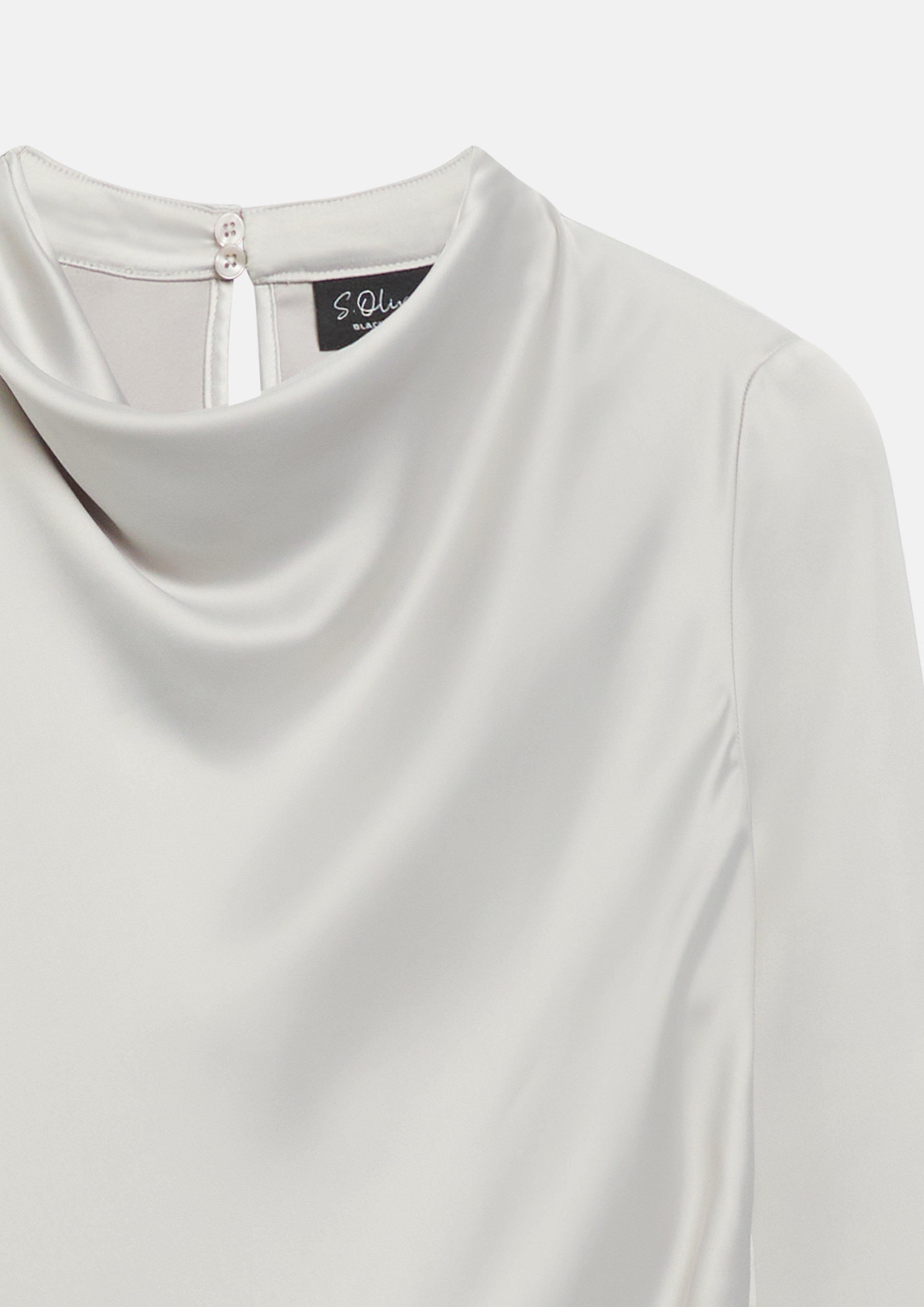 Femmes Blouse en gris de s.Oliver BLACK LABEL