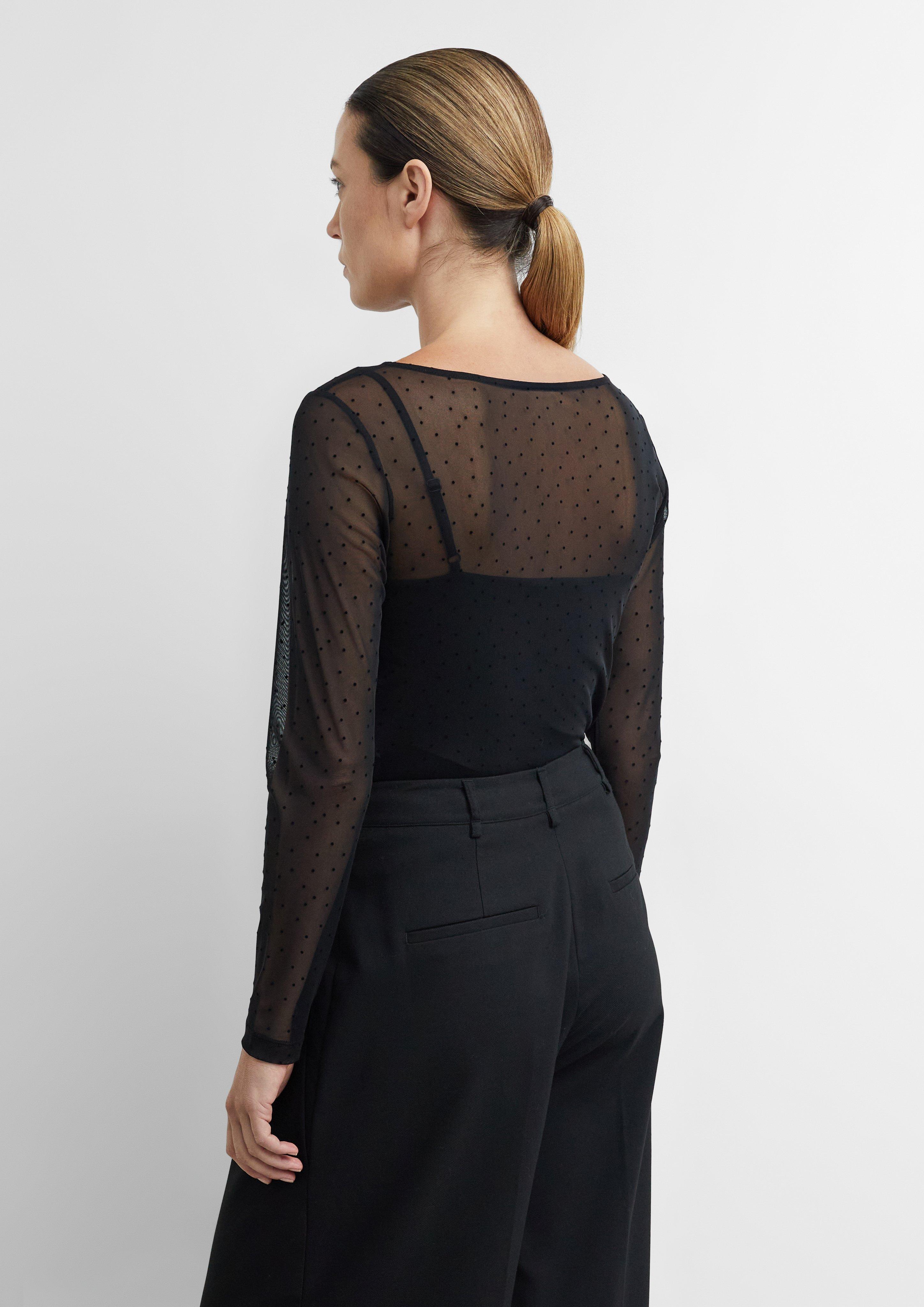 Women T-Shirt in black by COMMA