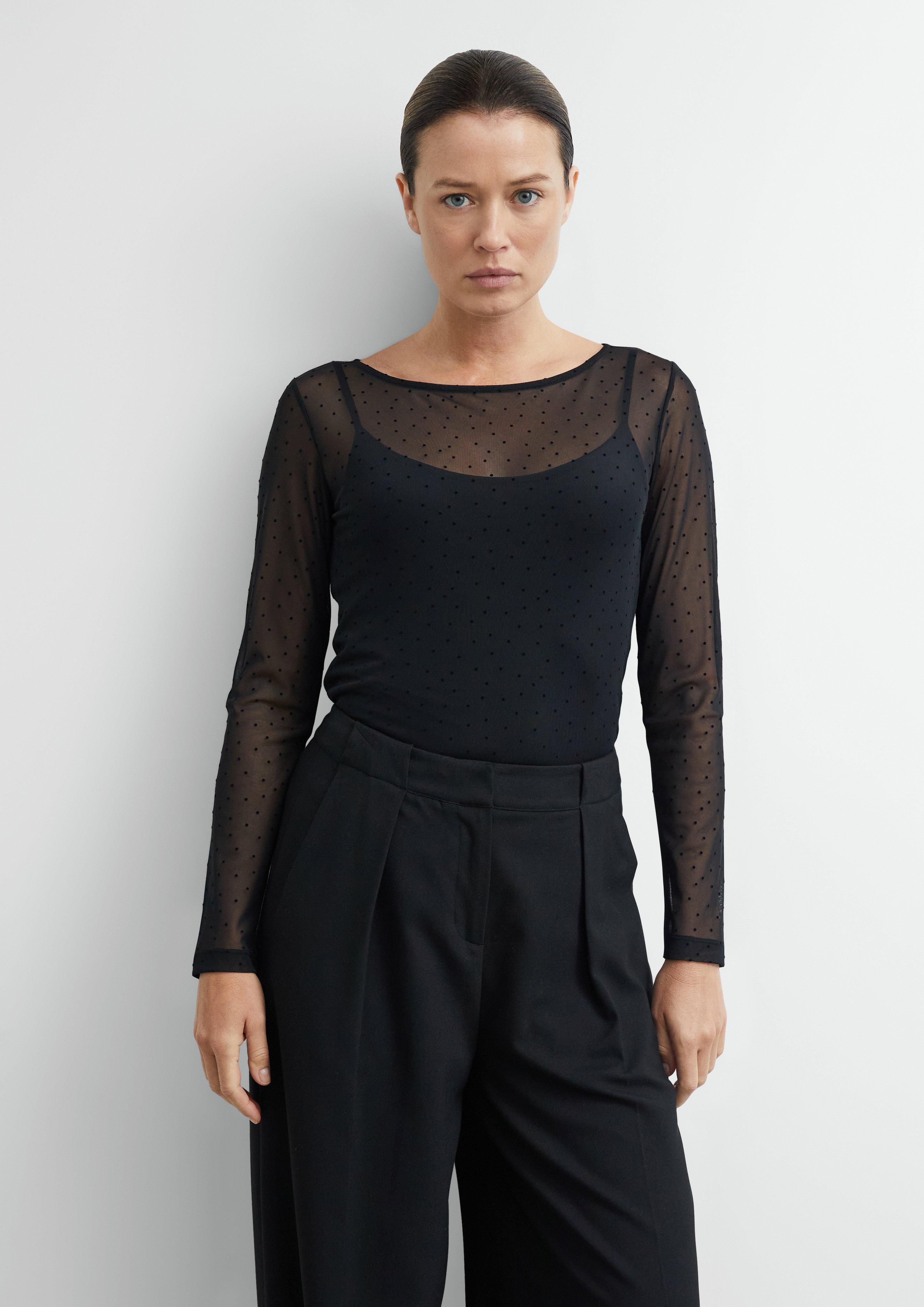 T-Shirt in black by COMMA