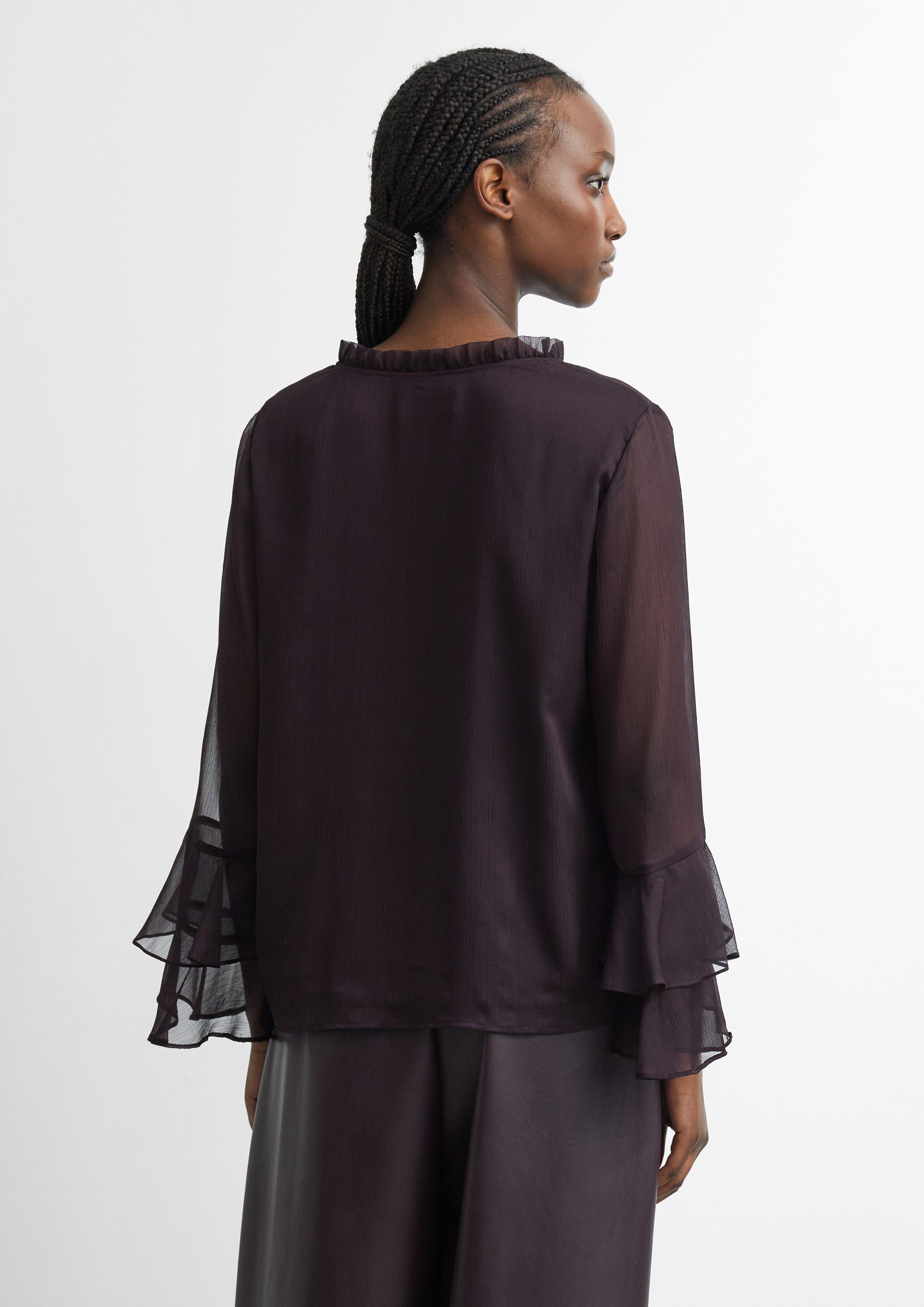 Women Blouse in purple by COMMA