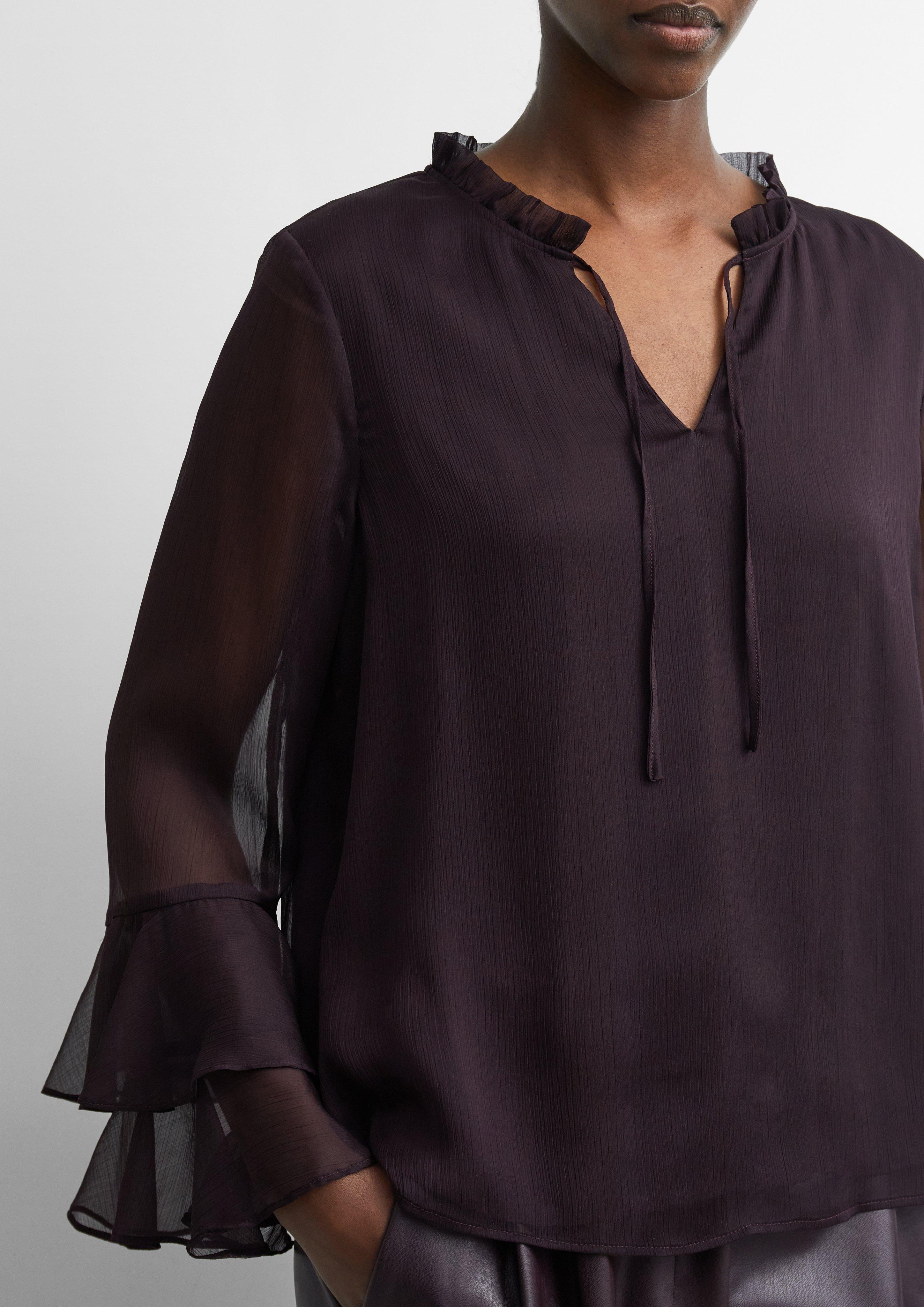 Women Blouse in purple by COMMA