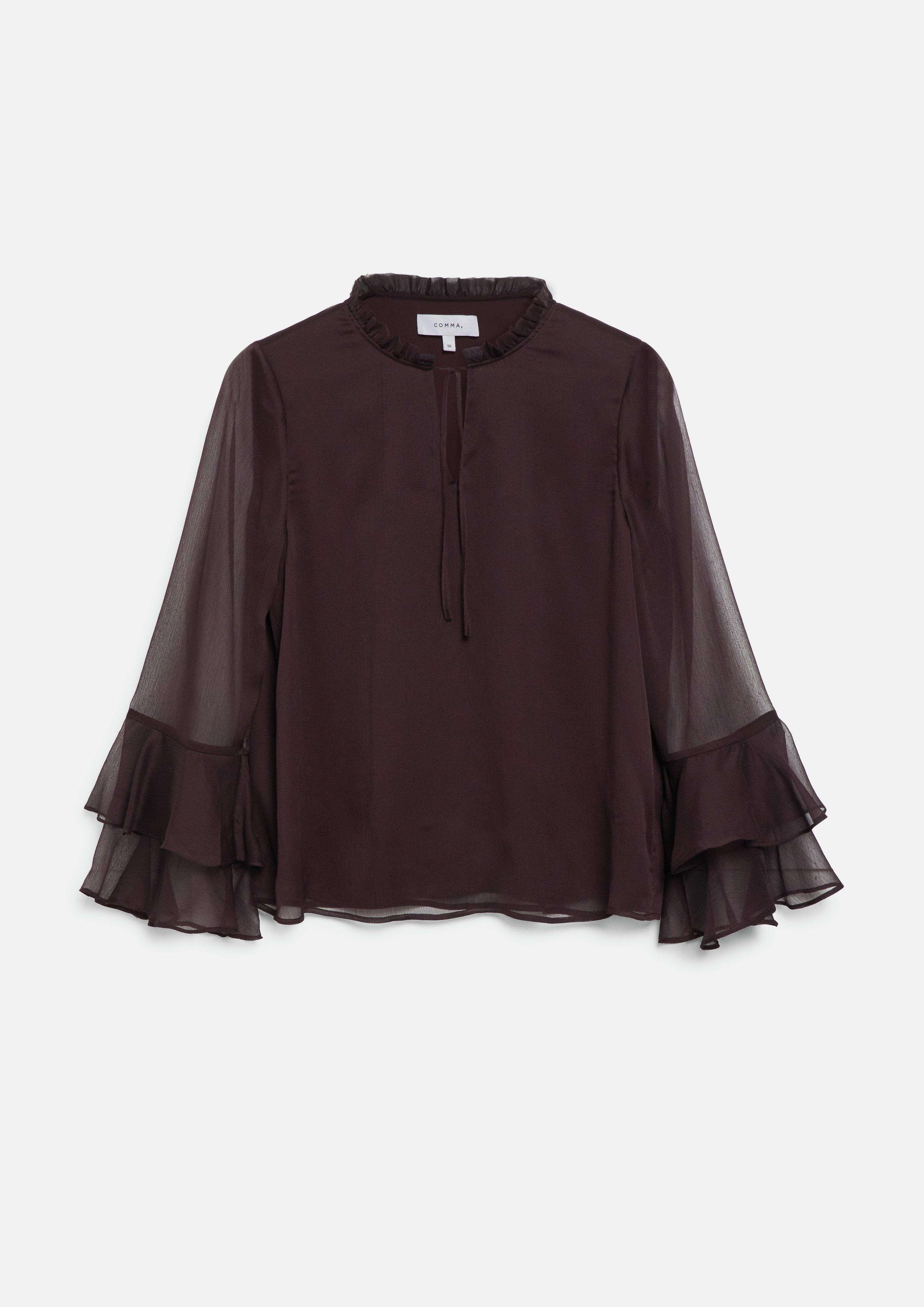 Women Blouse in purple by COMMA