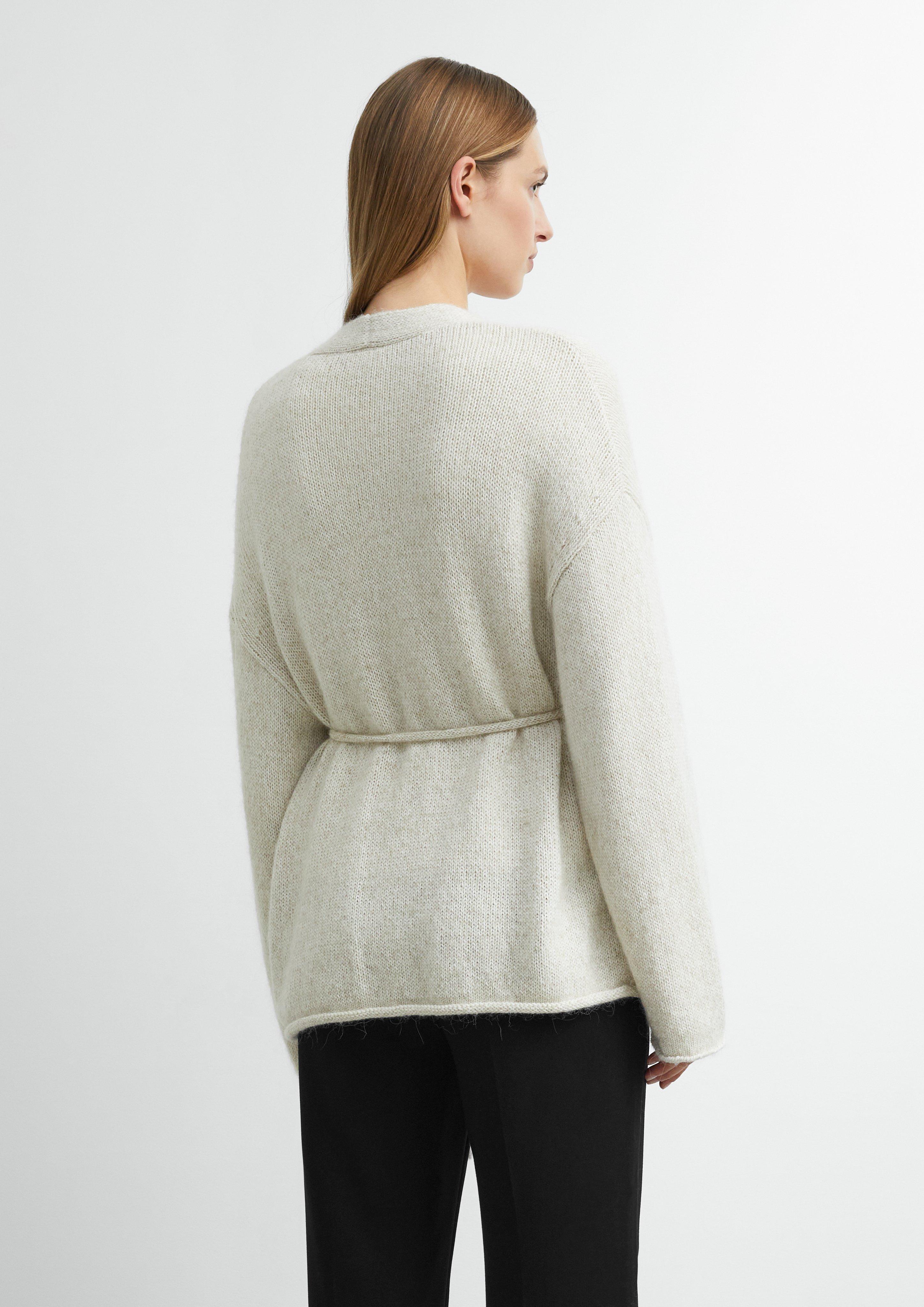 Damen Strickjacke in creme von comma