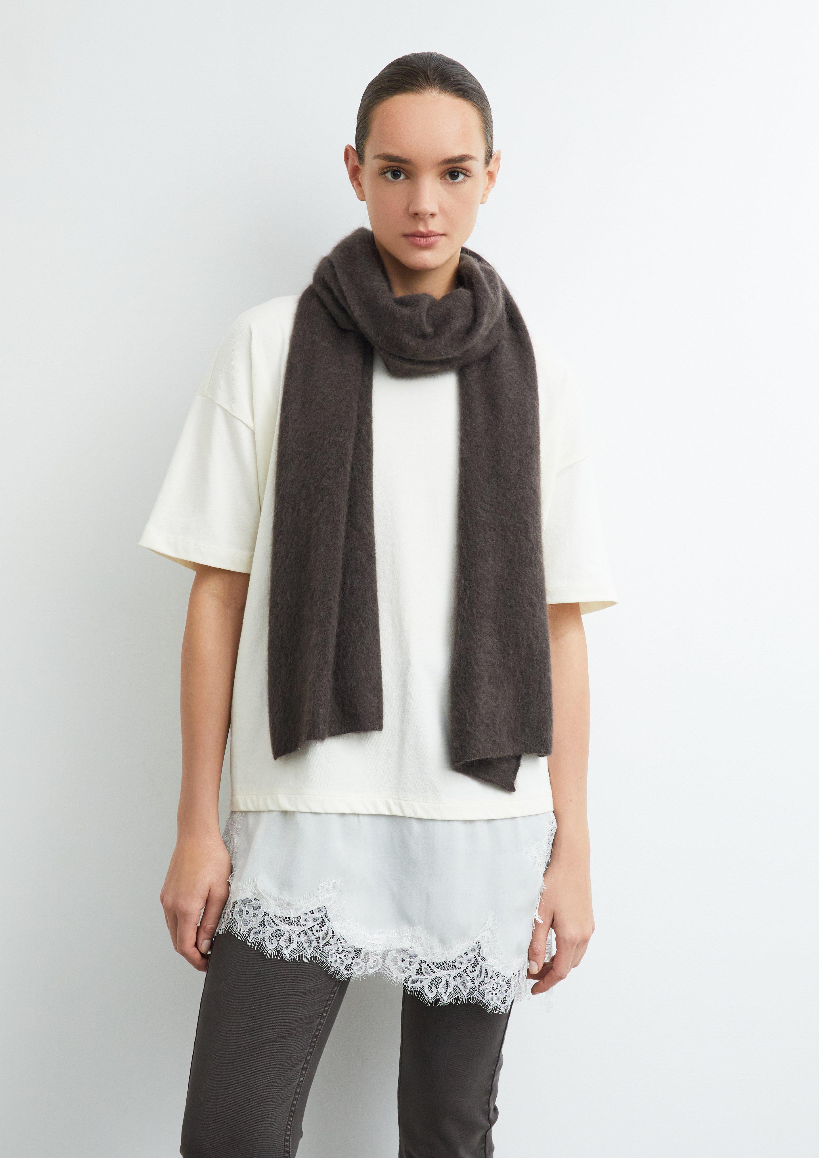 Femmes Foulard en brun de comma