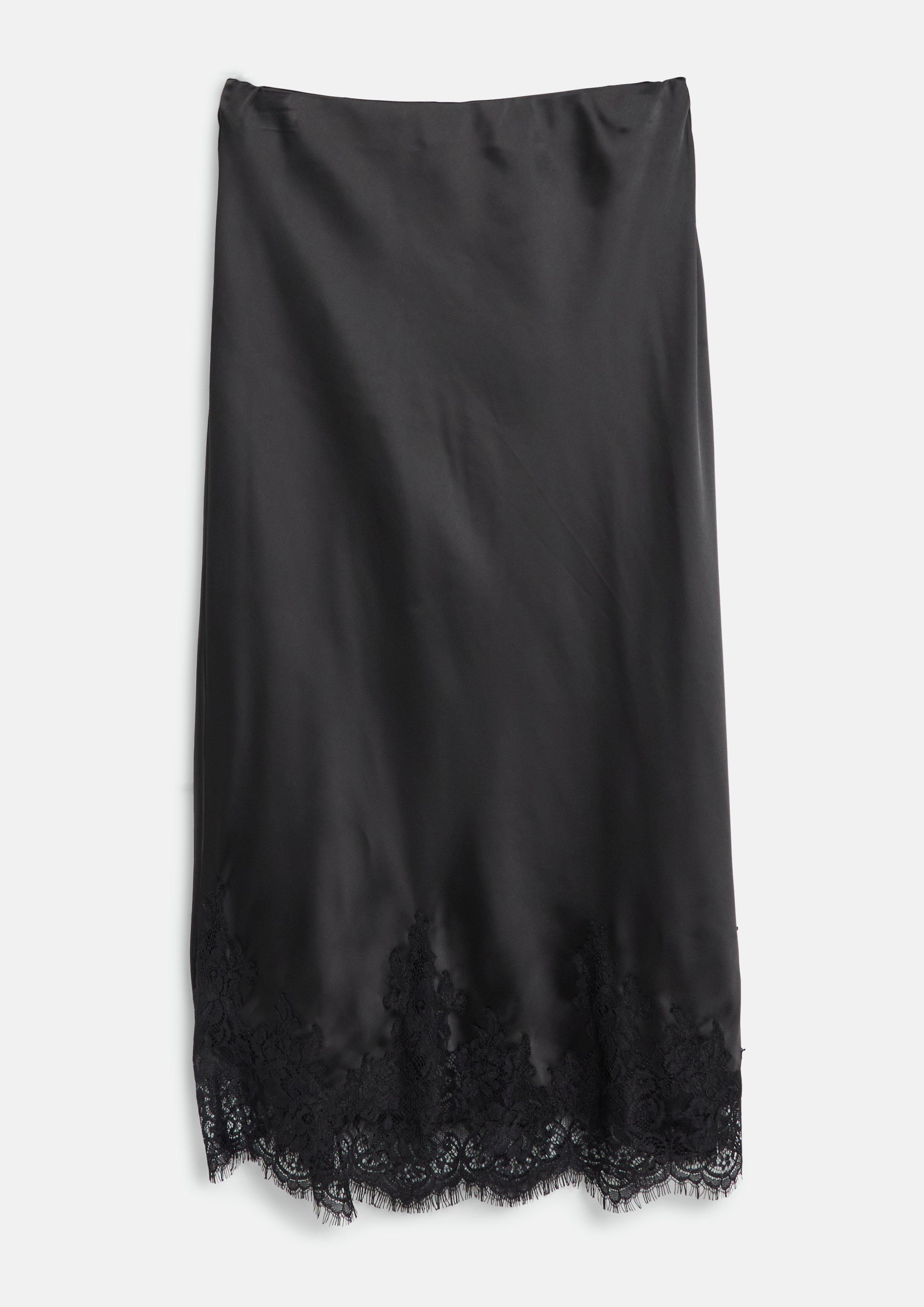 Dámy Sukňa vo farbe čierna od s.Oliver BLACK LABEL