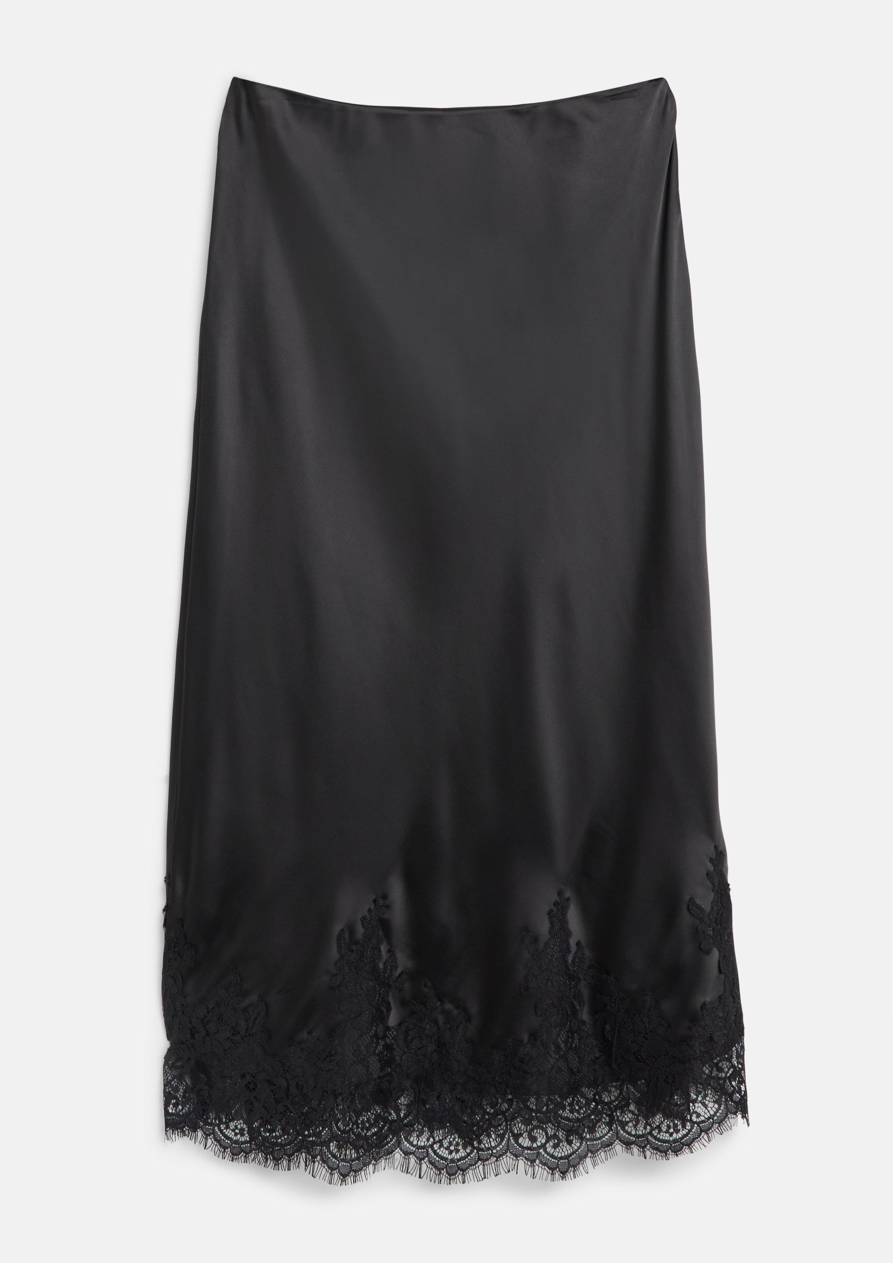 Sukňa vo farbe čierna od s.Oliver BLACK LABEL