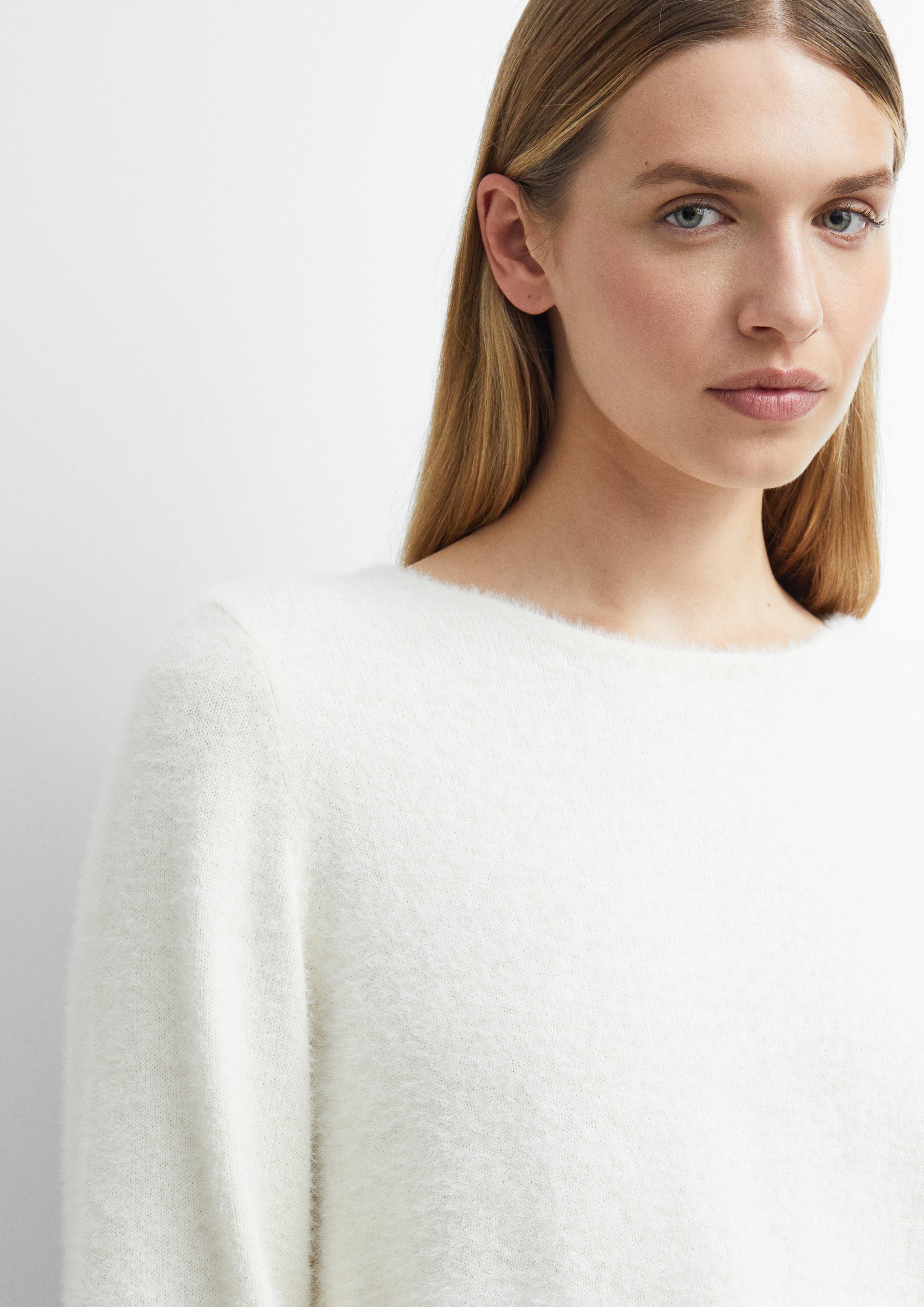 Femmes Pull en tricot en crème de COMMA