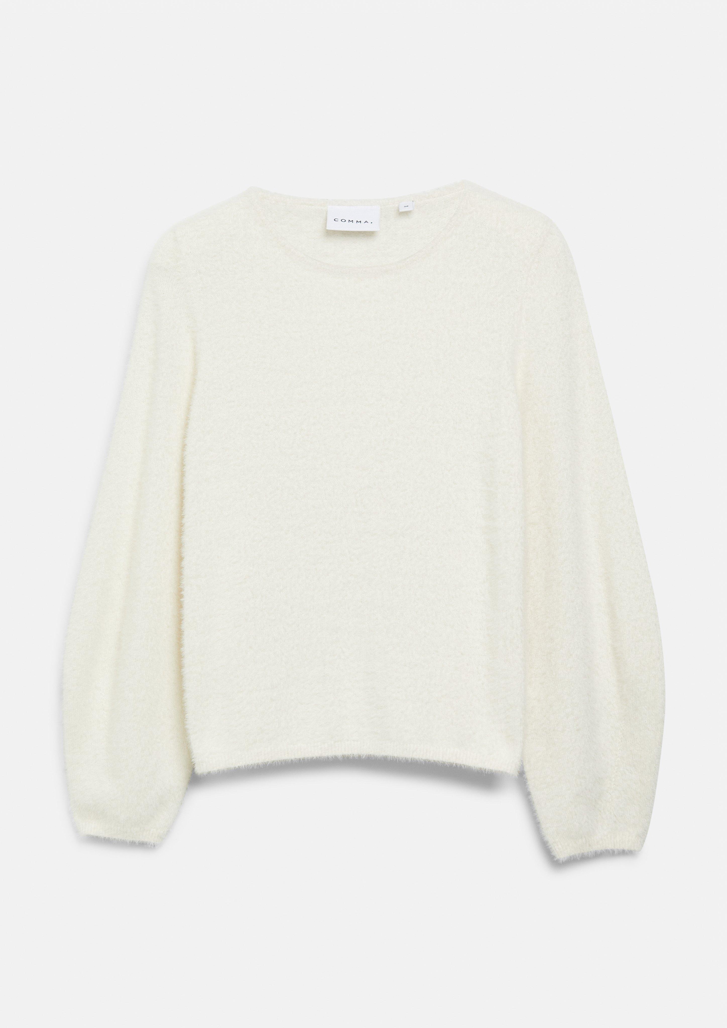 Femmes Pull en tricot en crème de COMMA