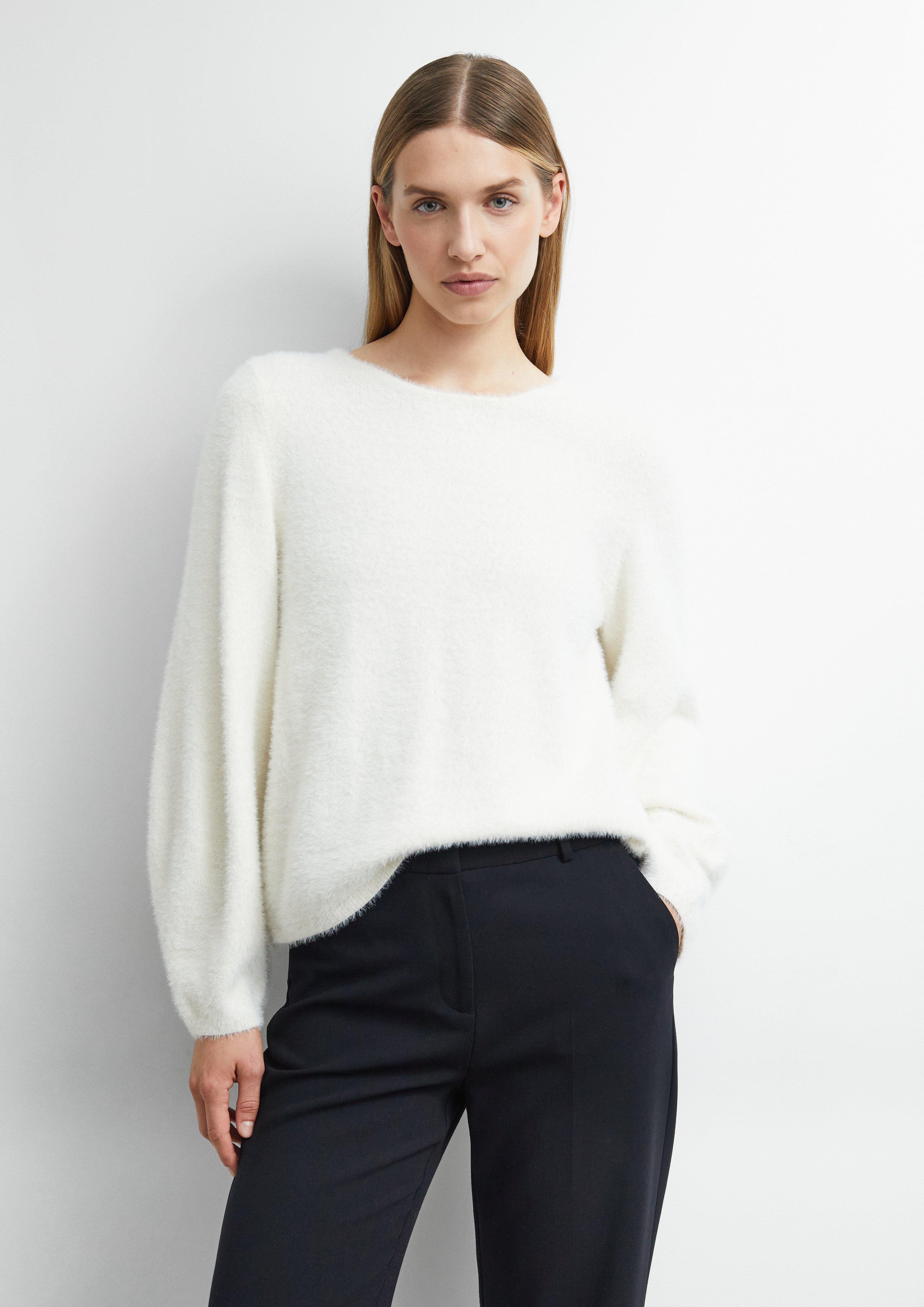 Femmes Pull en tricot en crème de COMMA