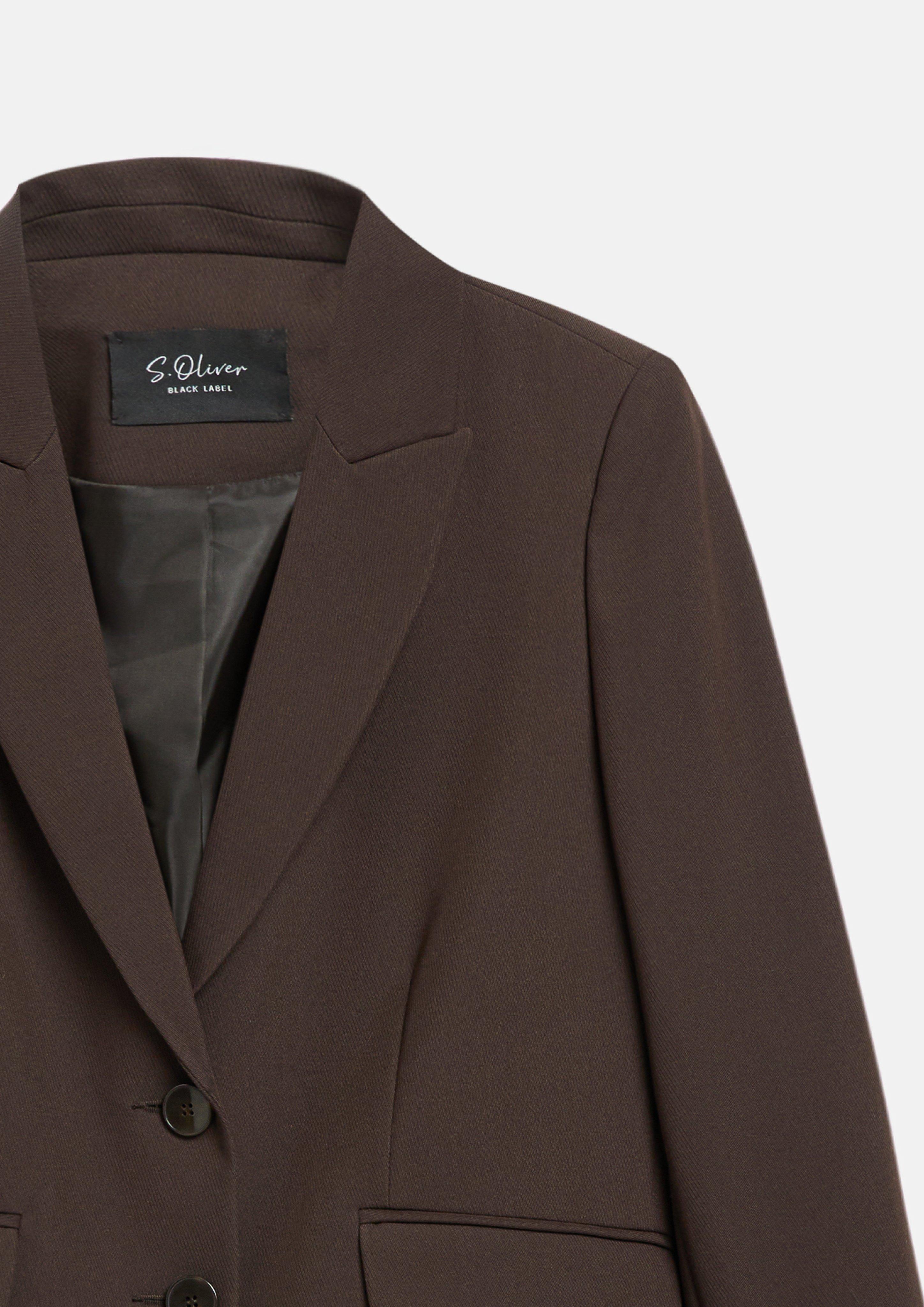 Femmes Blazer d'intérieur en brun de s.Oliver BLACK LABEL