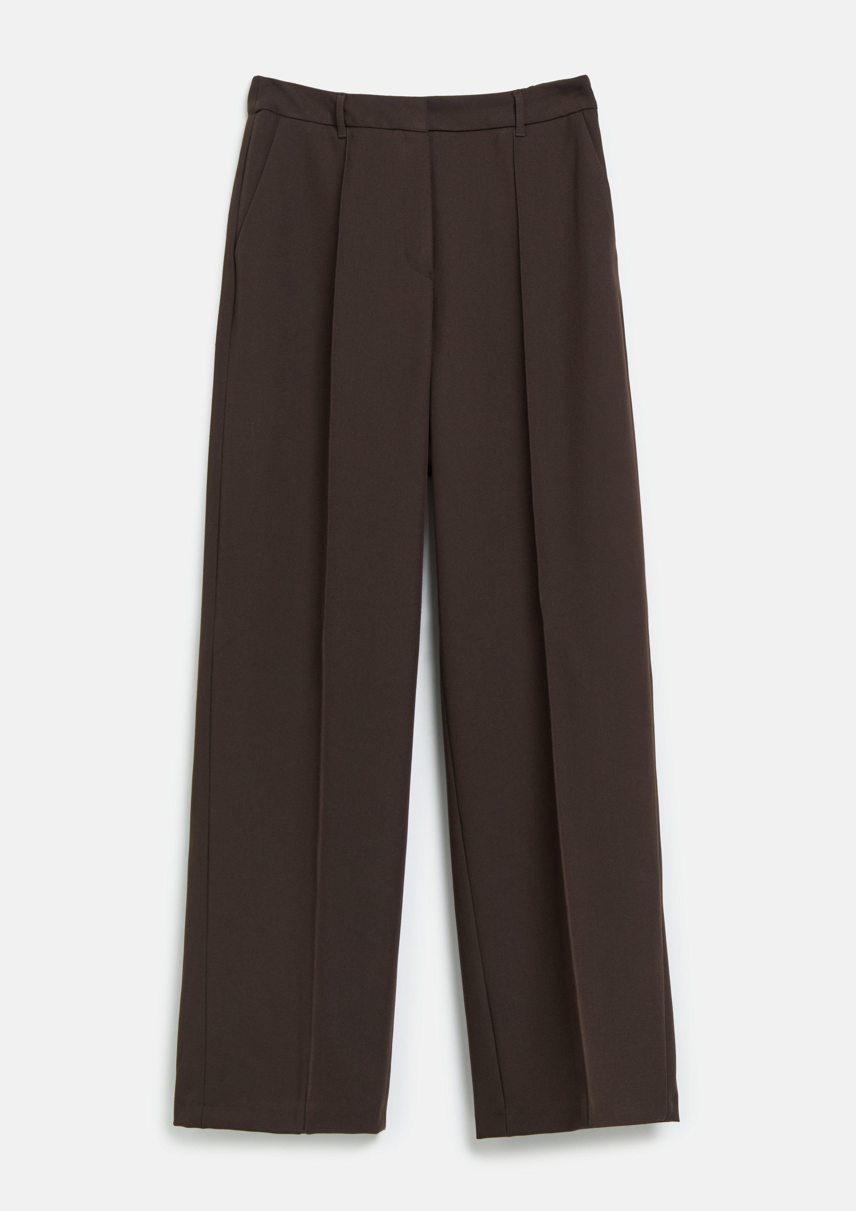 Femmes Pantalon à jambes larges avec empiècement élastique en  de s.Oliver BLACK LABEL