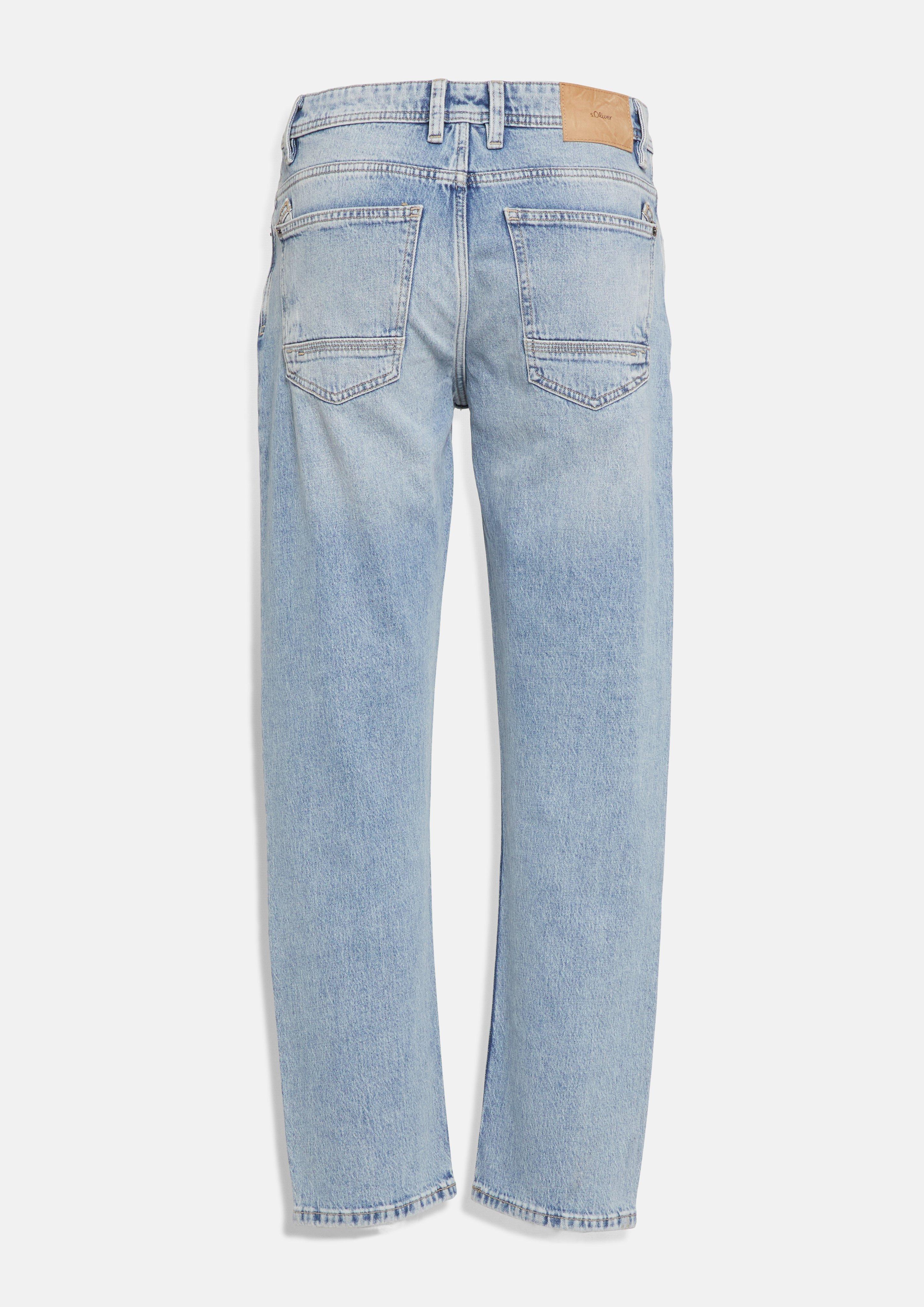 Men Denim trousers in blue by s.Oliver