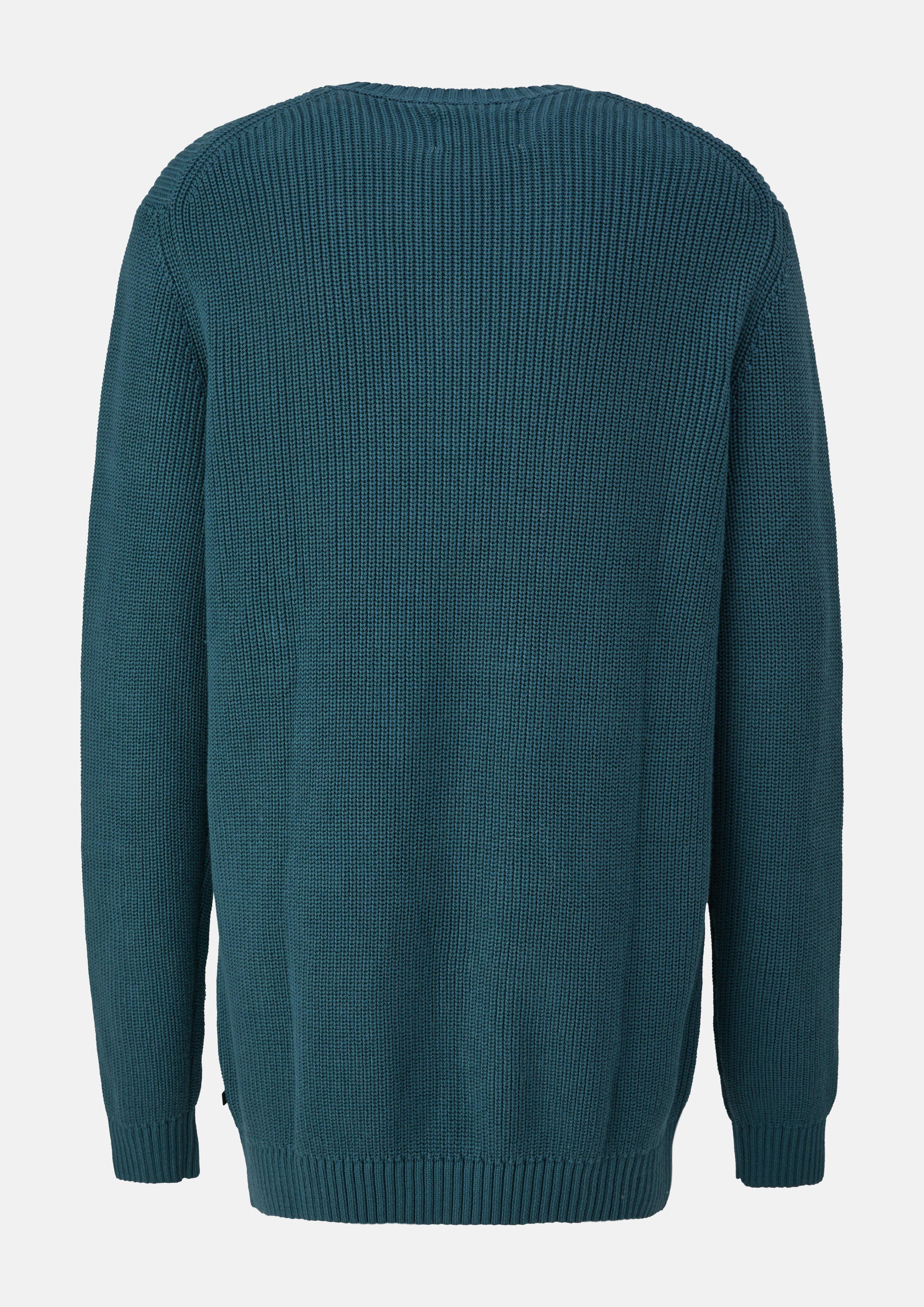 Men Knitted pullover in blue by s.Oliver Men Tall Sizes