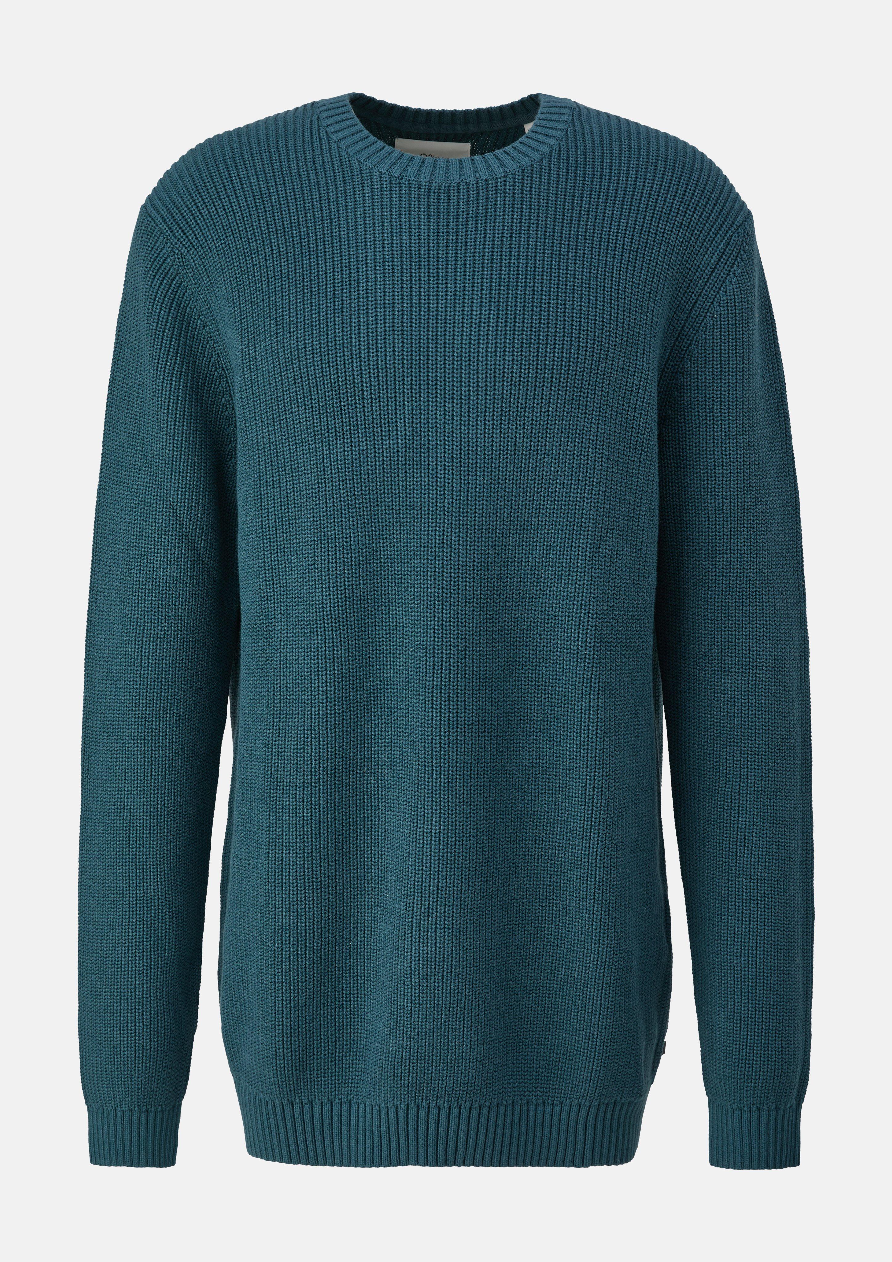 Men Knitted pullover in blue by s.Oliver Men Tall Sizes