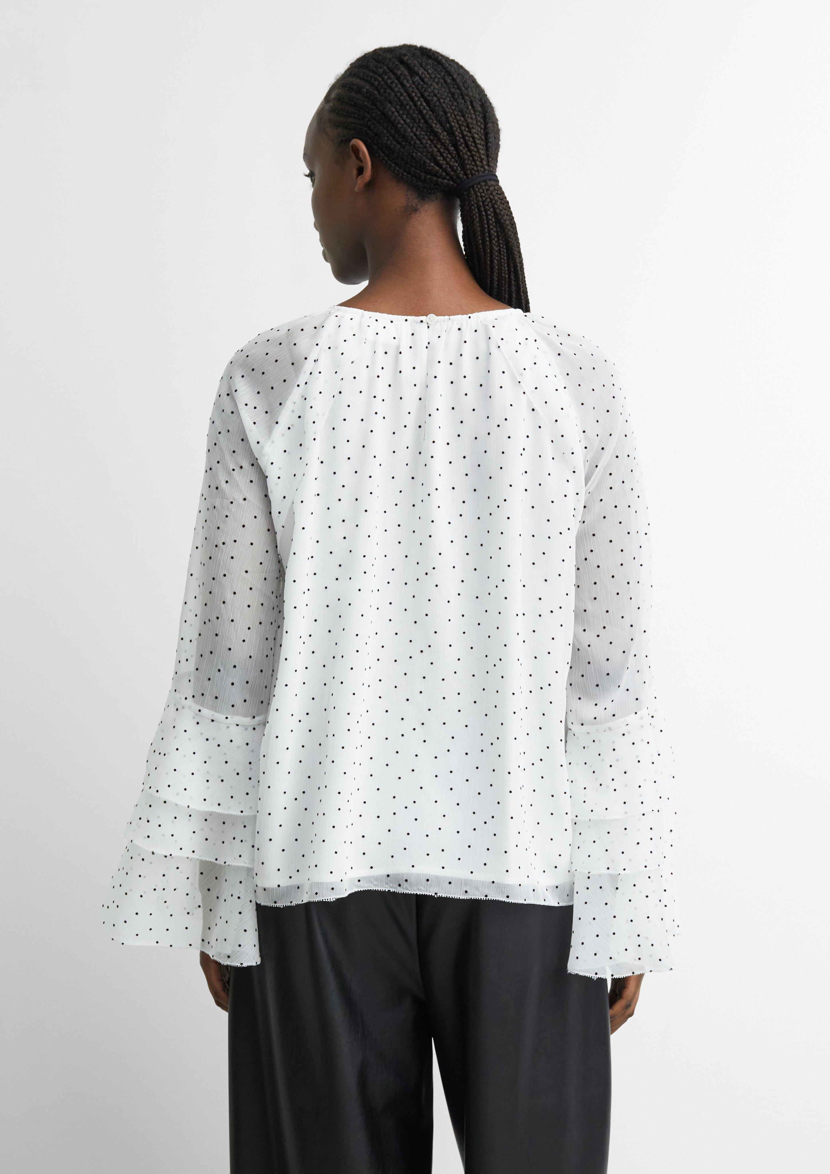 Damen Bluse in weiß von COMMA