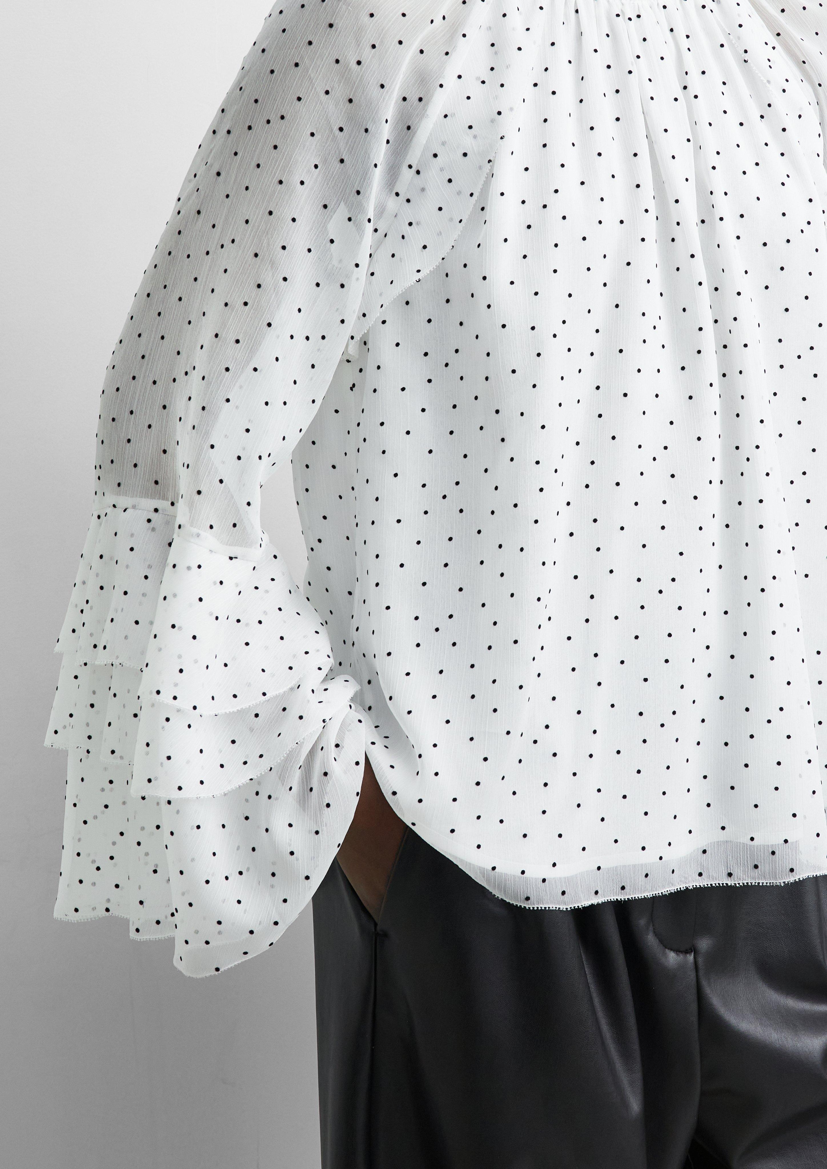 Damen Bluse in weiß von COMMA