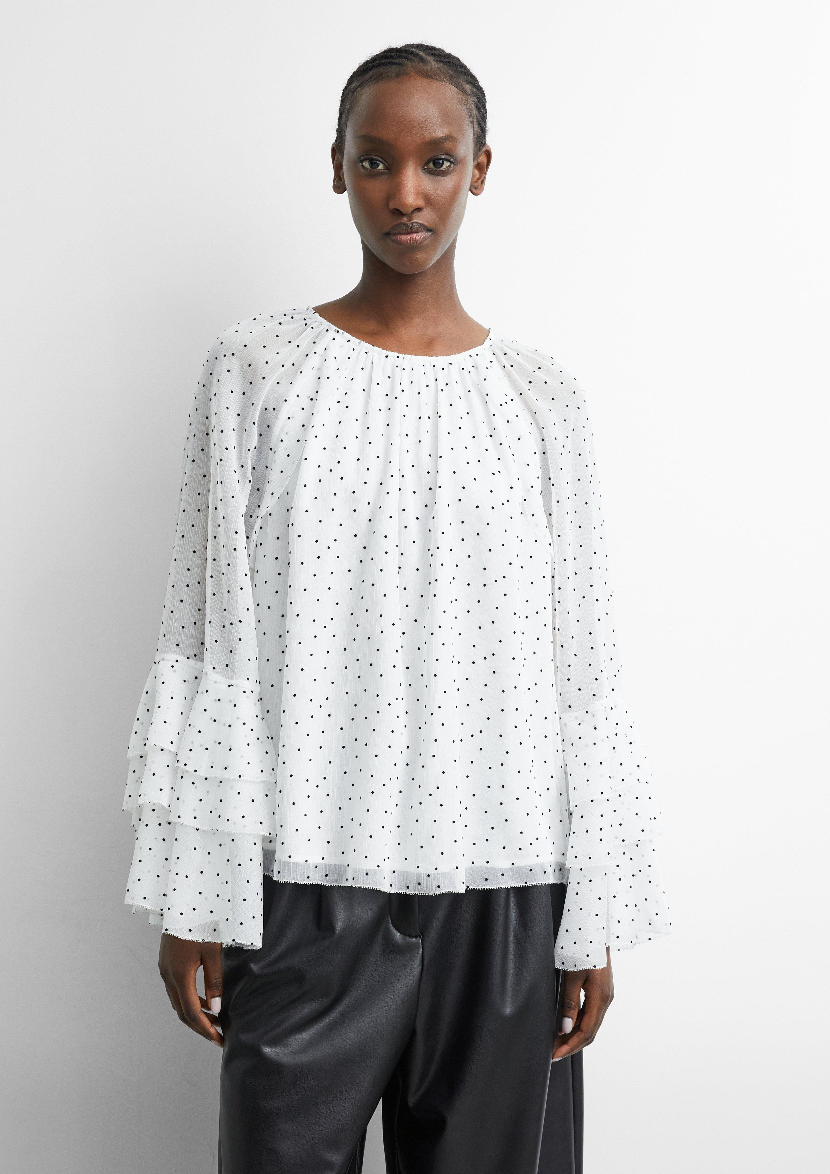 Damen Bluse in weiß von COMMA