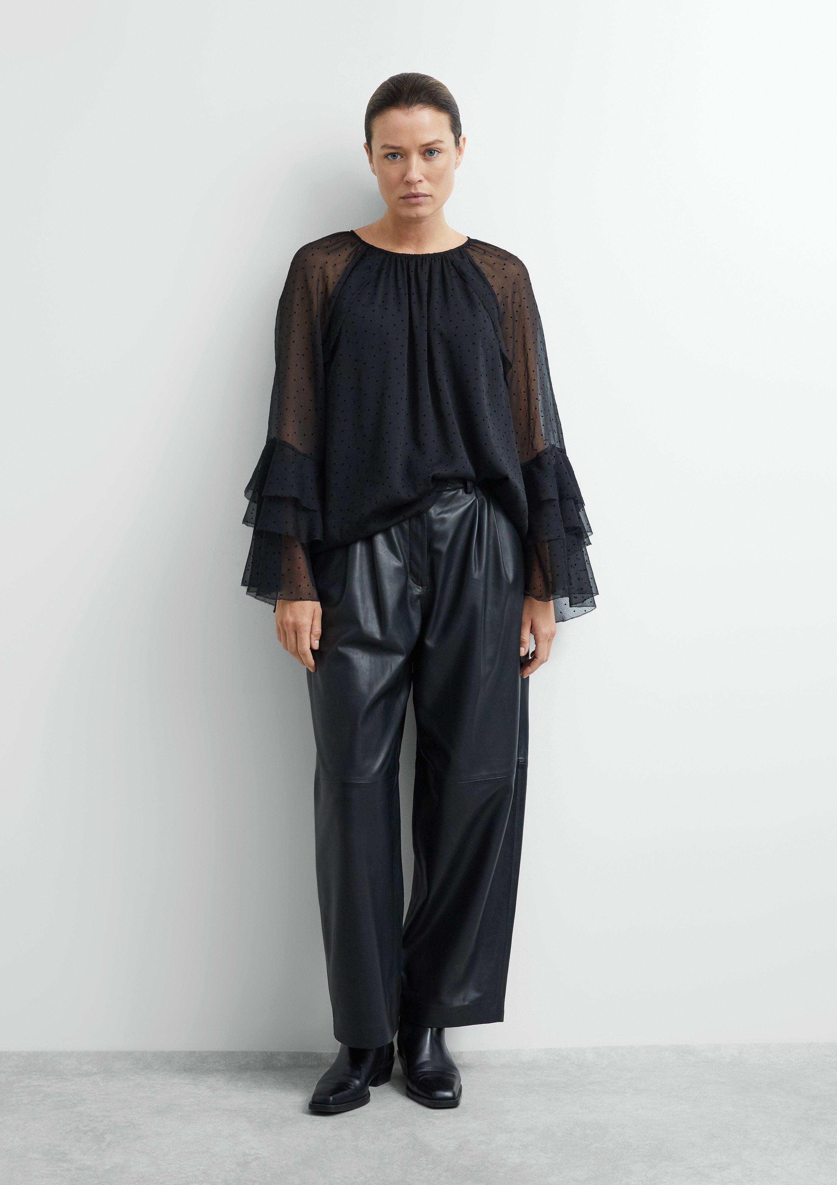 Damen Bluse in schwarz von COMMA