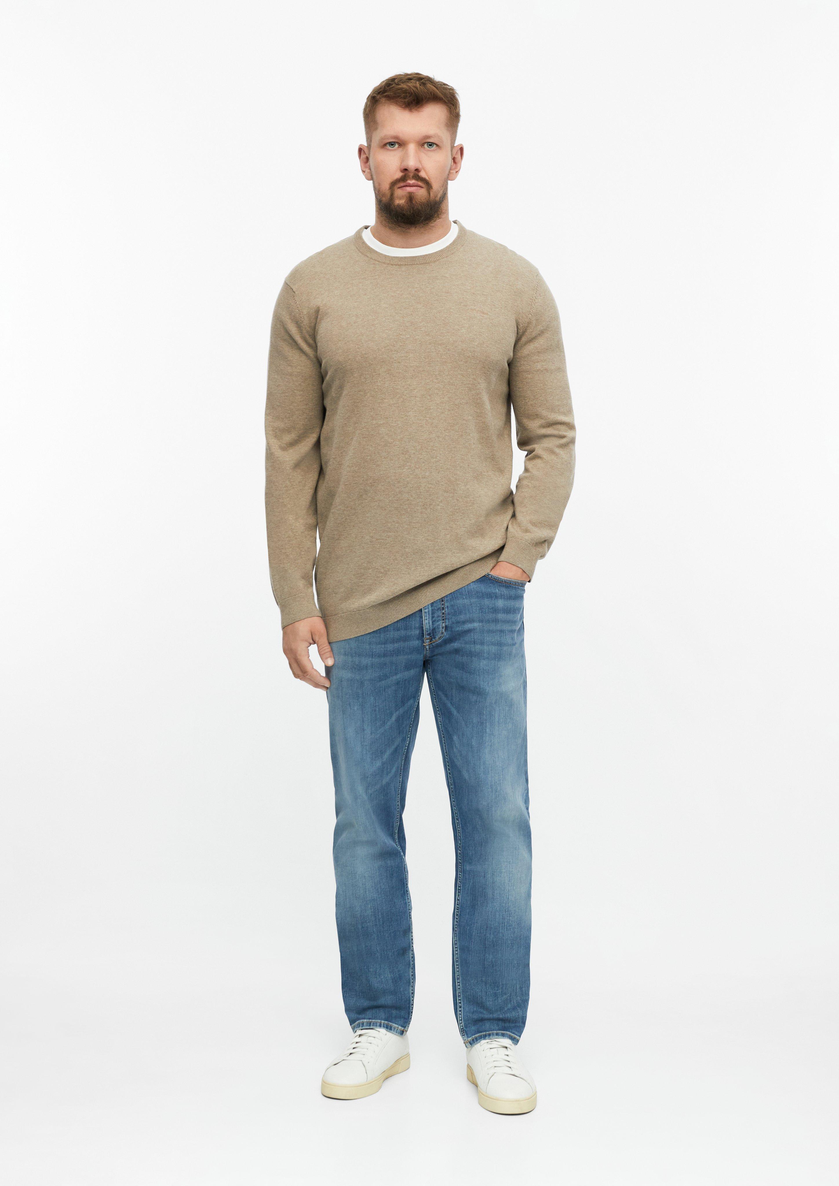 Hommes Pull en tricot en brun de s.Oliver Men Tall Sizes