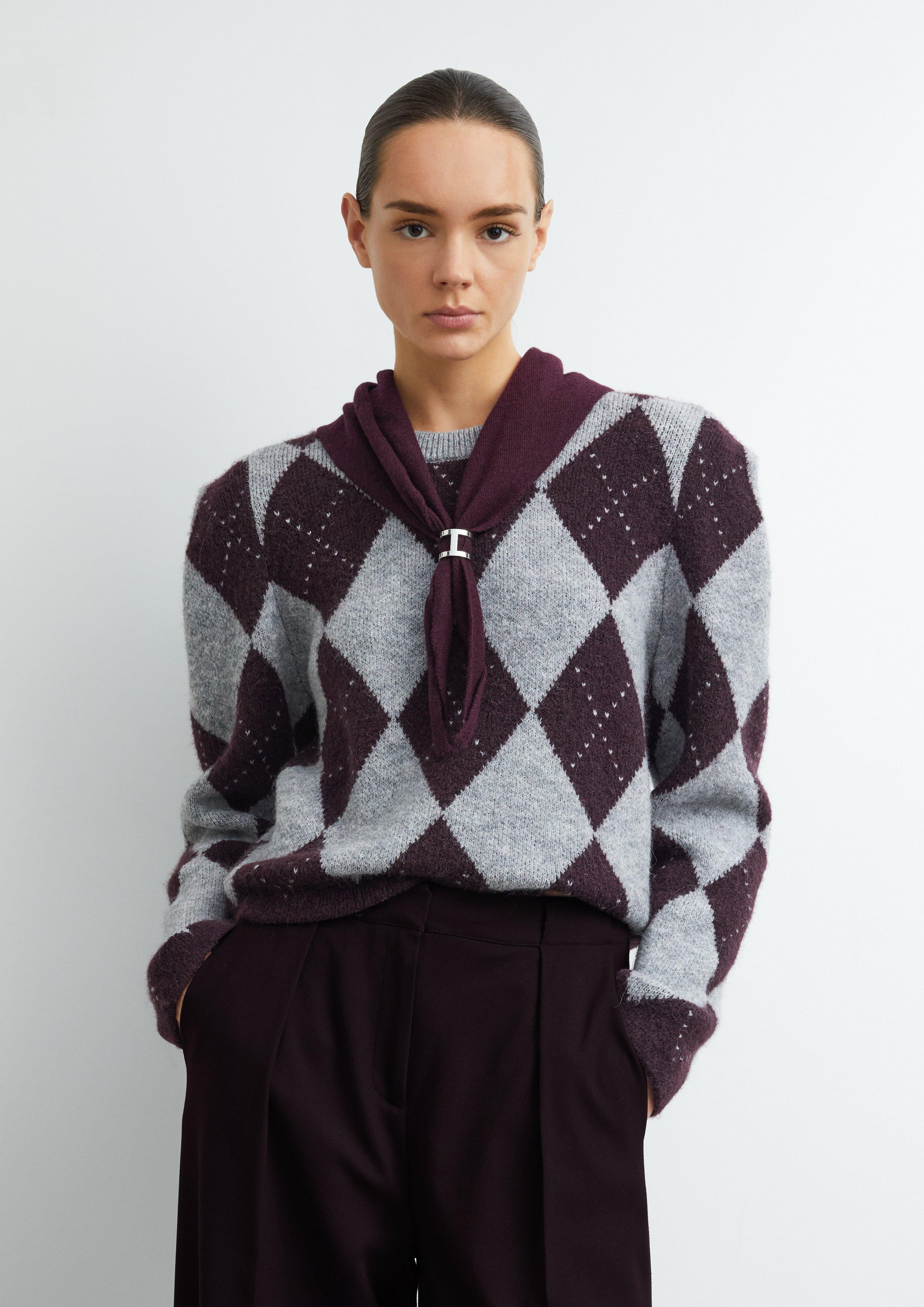 Tuch in lila von COMMA