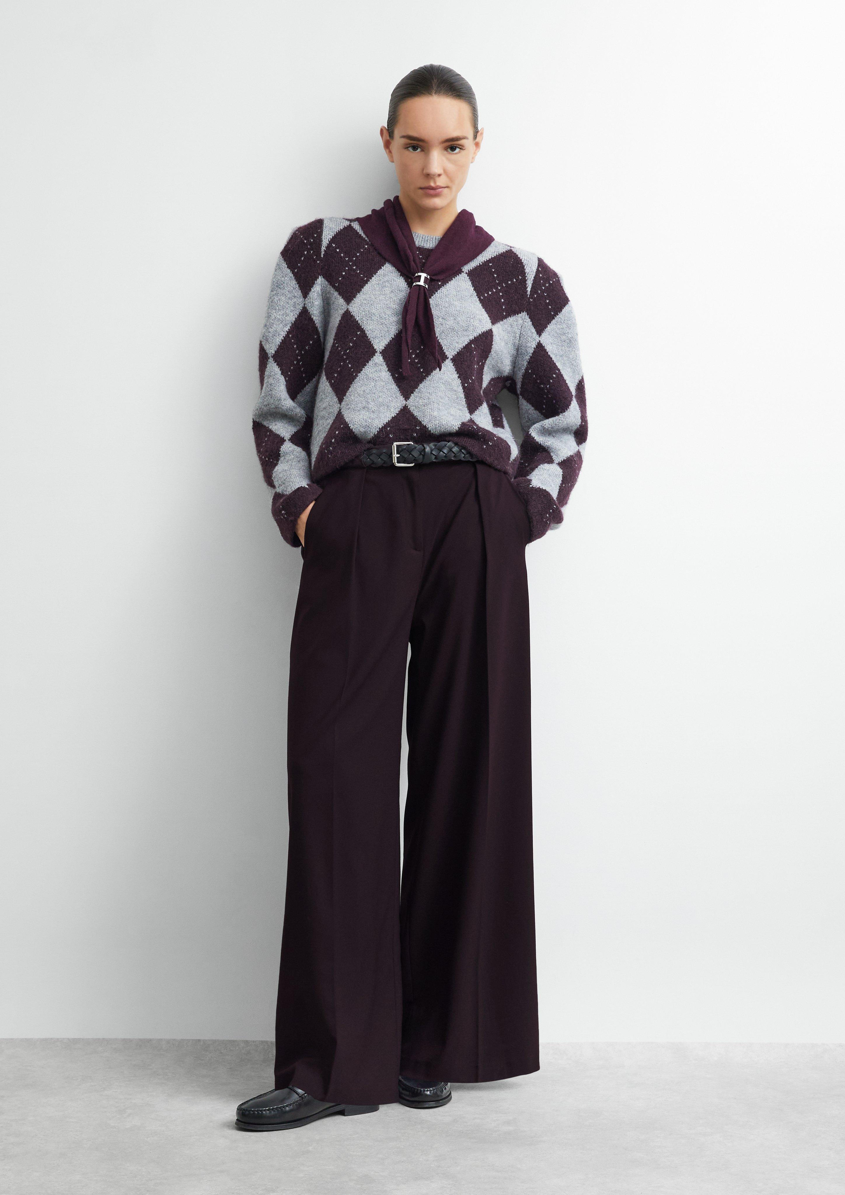Tuch in lila von COMMA