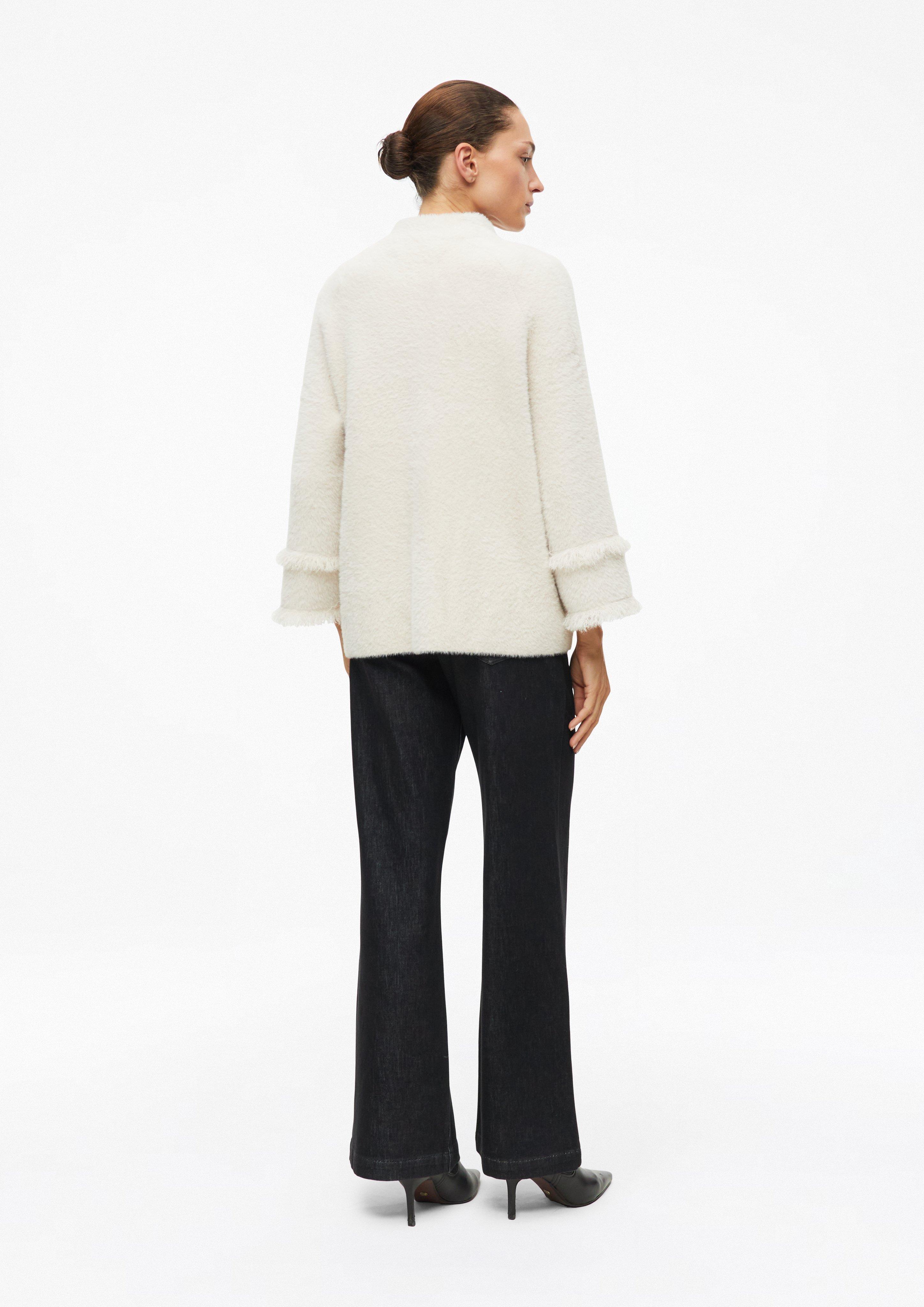 Femmes Veste d'extérieur en crème de s.Oliver BLACK LABEL