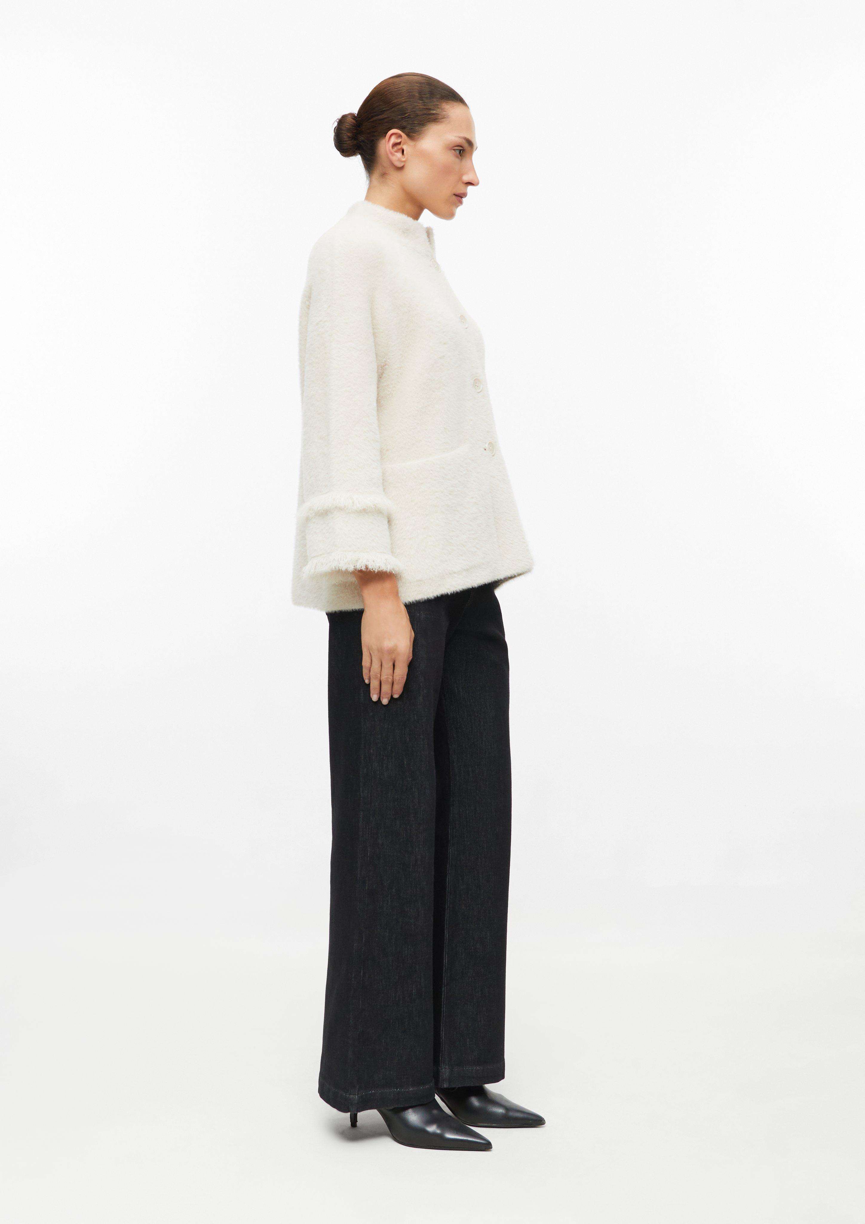 Femmes Veste d'extérieur en crème de s.Oliver BLACK LABEL