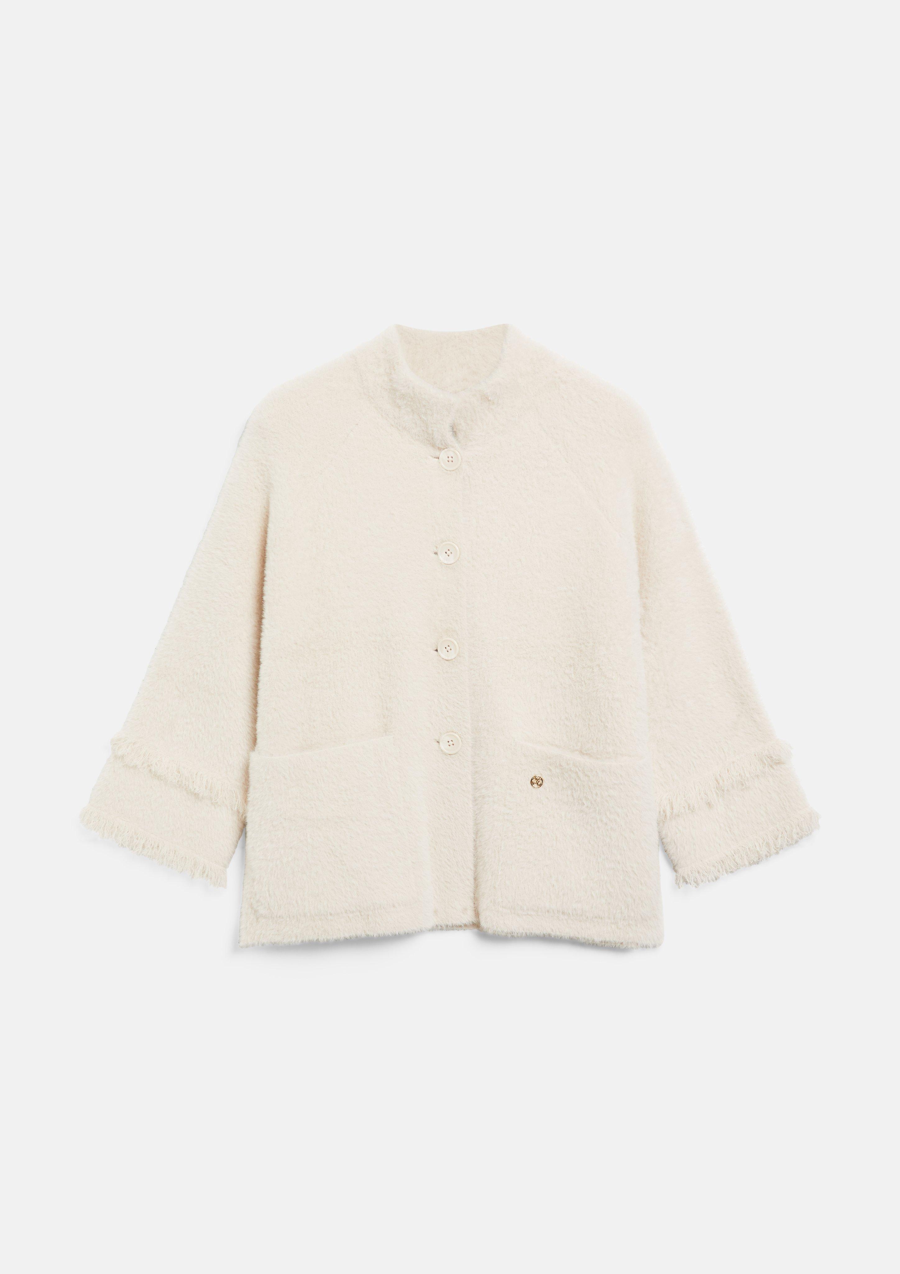 Femmes Veste d'extérieur en crème de s.Oliver BLACK LABEL